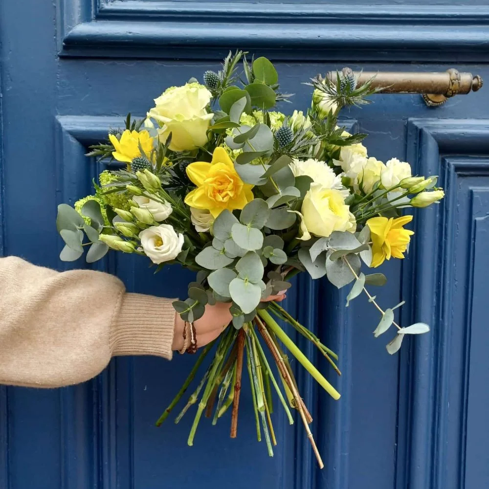 Bouquet de mars, par Atelier Armelle Alleton, fleuriste à Le Mans