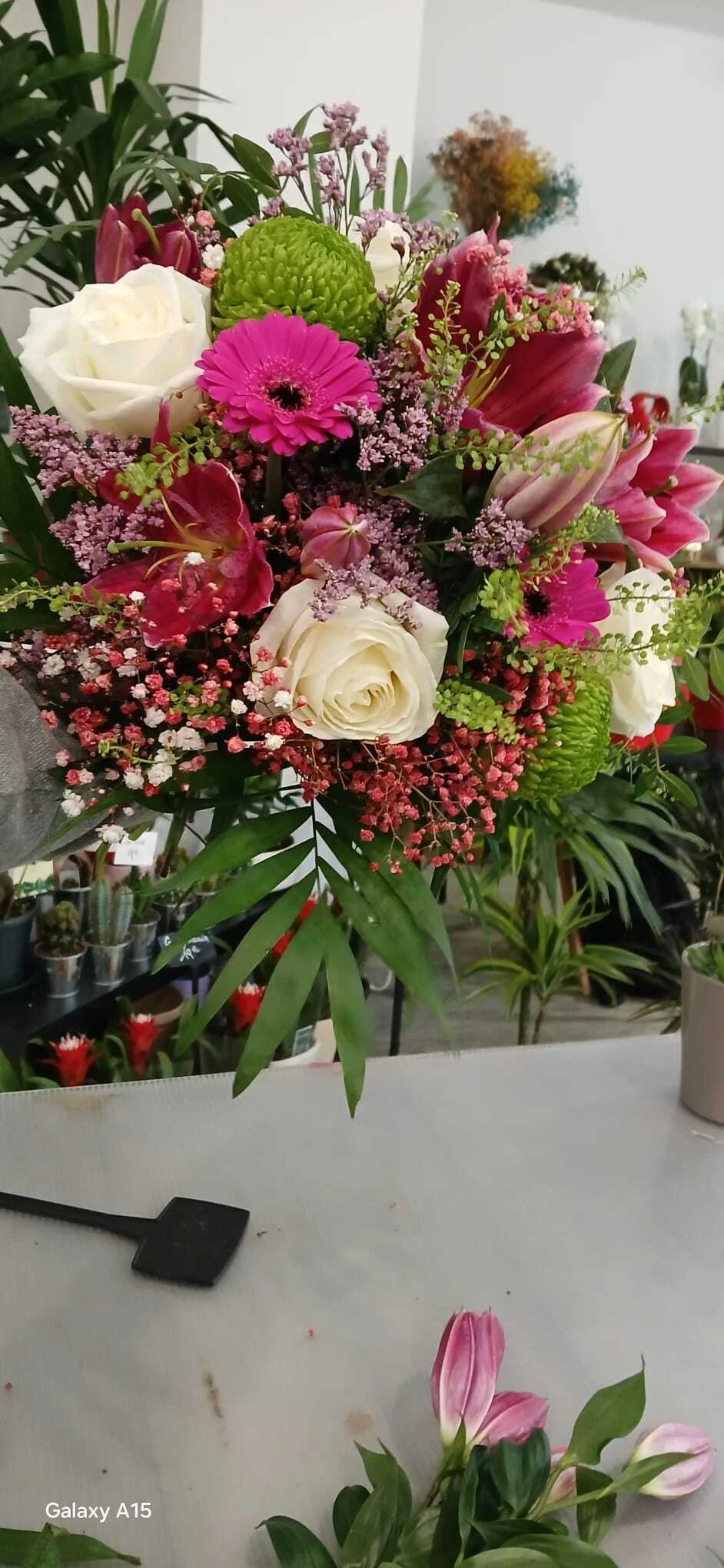 Bouquet Anniversaire, par Mefa Fleurs, fleuriste à Paris