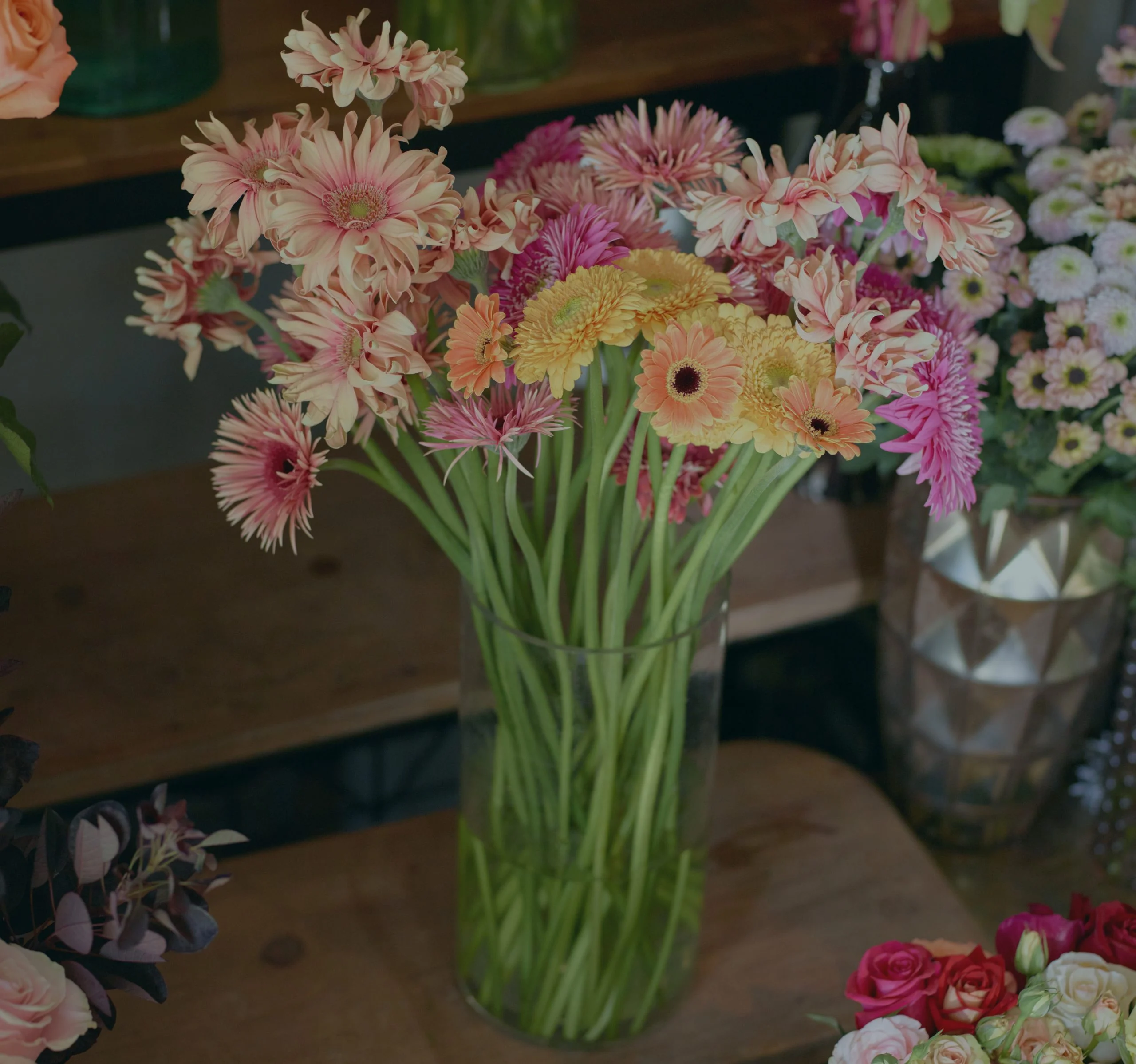 Les plus belles Brassées de fleurs livrées par votre artisan fleuriste