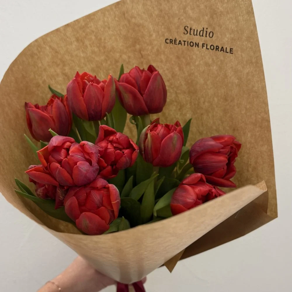 Bouquet de Tulipes, par Studio Création Florale, fleuriste à Ajaccio