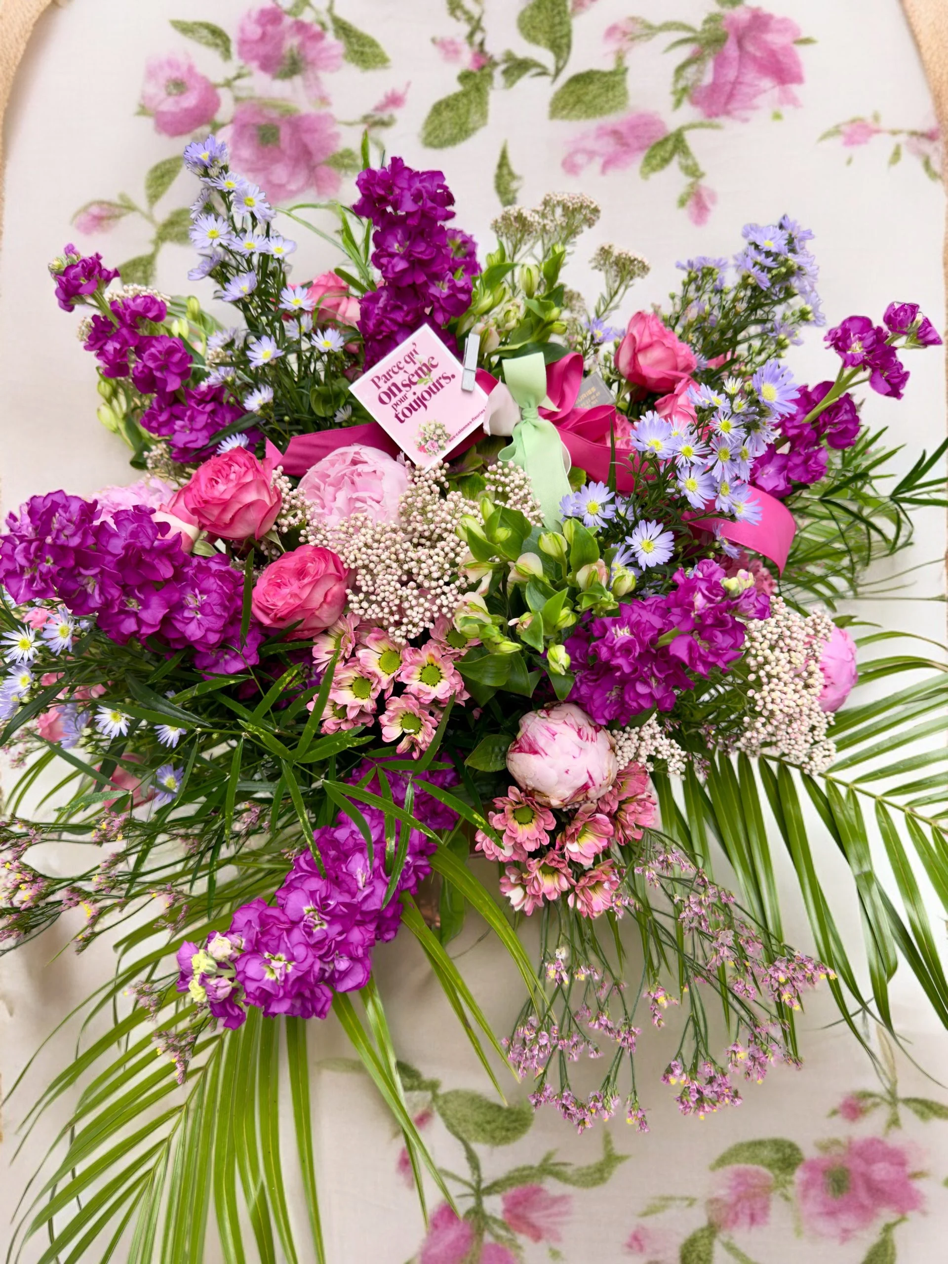 Bouquet Fête des Mères, par Aux Colonnes Fleuries, fleuriste à Ajaccio