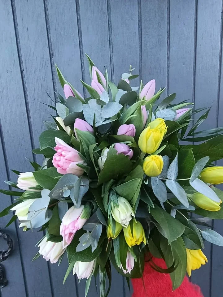 Bouquet de Tulipes, par La Grange champêtre, fleuriste à Berneville