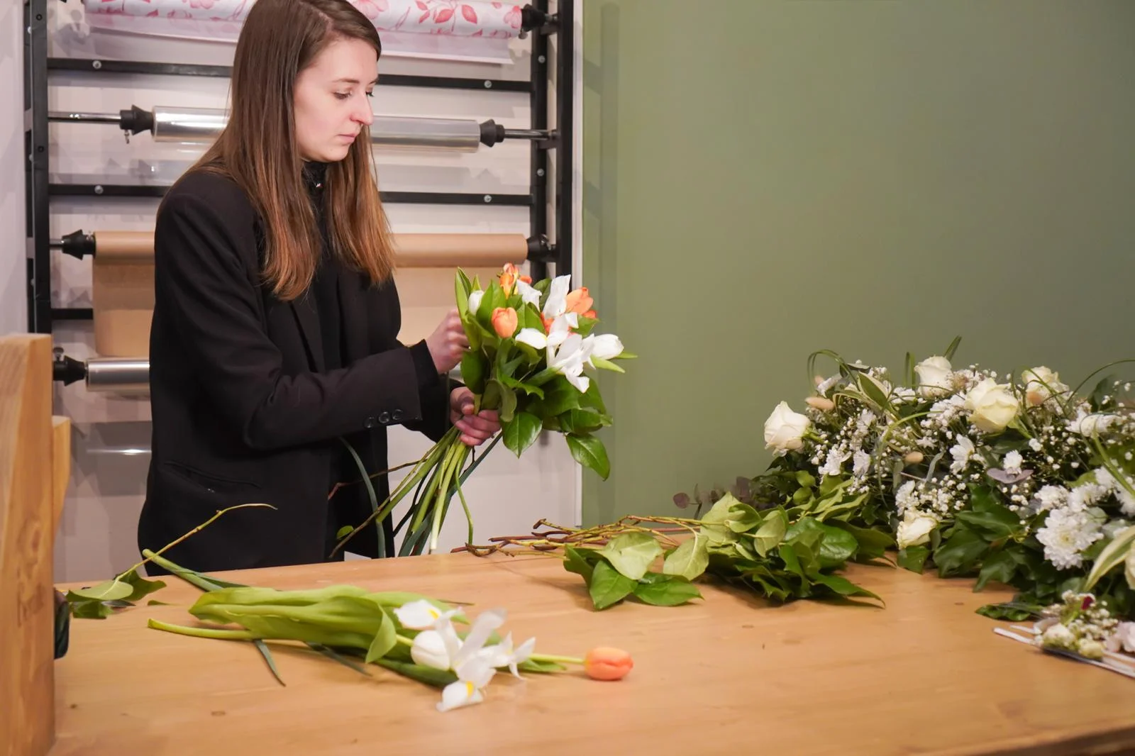 Livraison de fleurs Beaune et proximité, par Bertille, artisan fleuriste