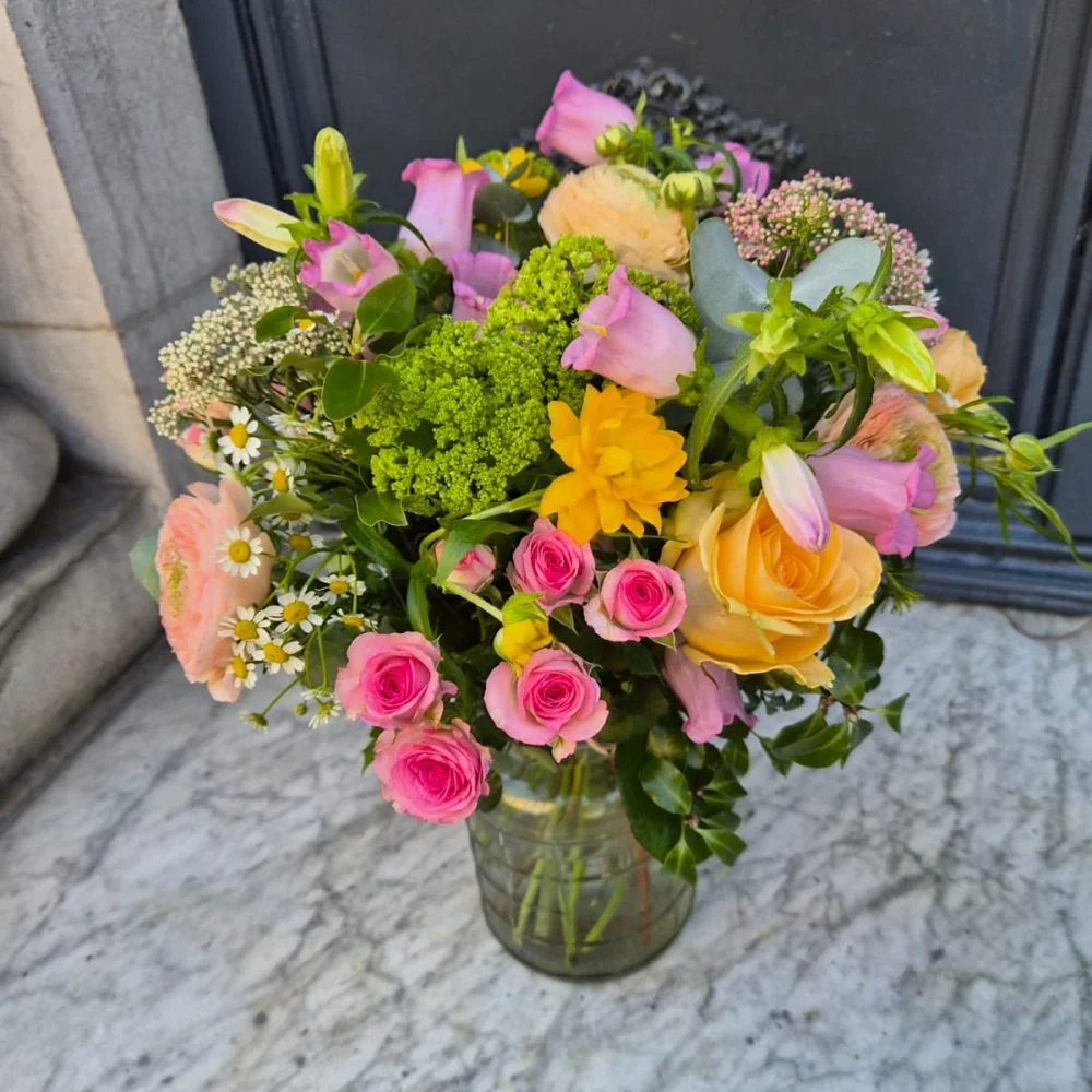 Bouquet de Pâques, par Les fleurs d'Elyonie, fleuriste à Nice