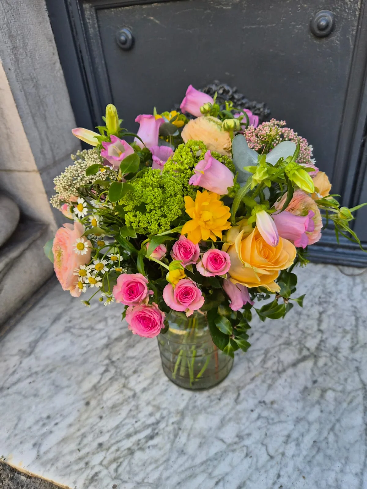Bouquet de Pâques, par Les fleurs d'Elyonie, fleuriste à Nice