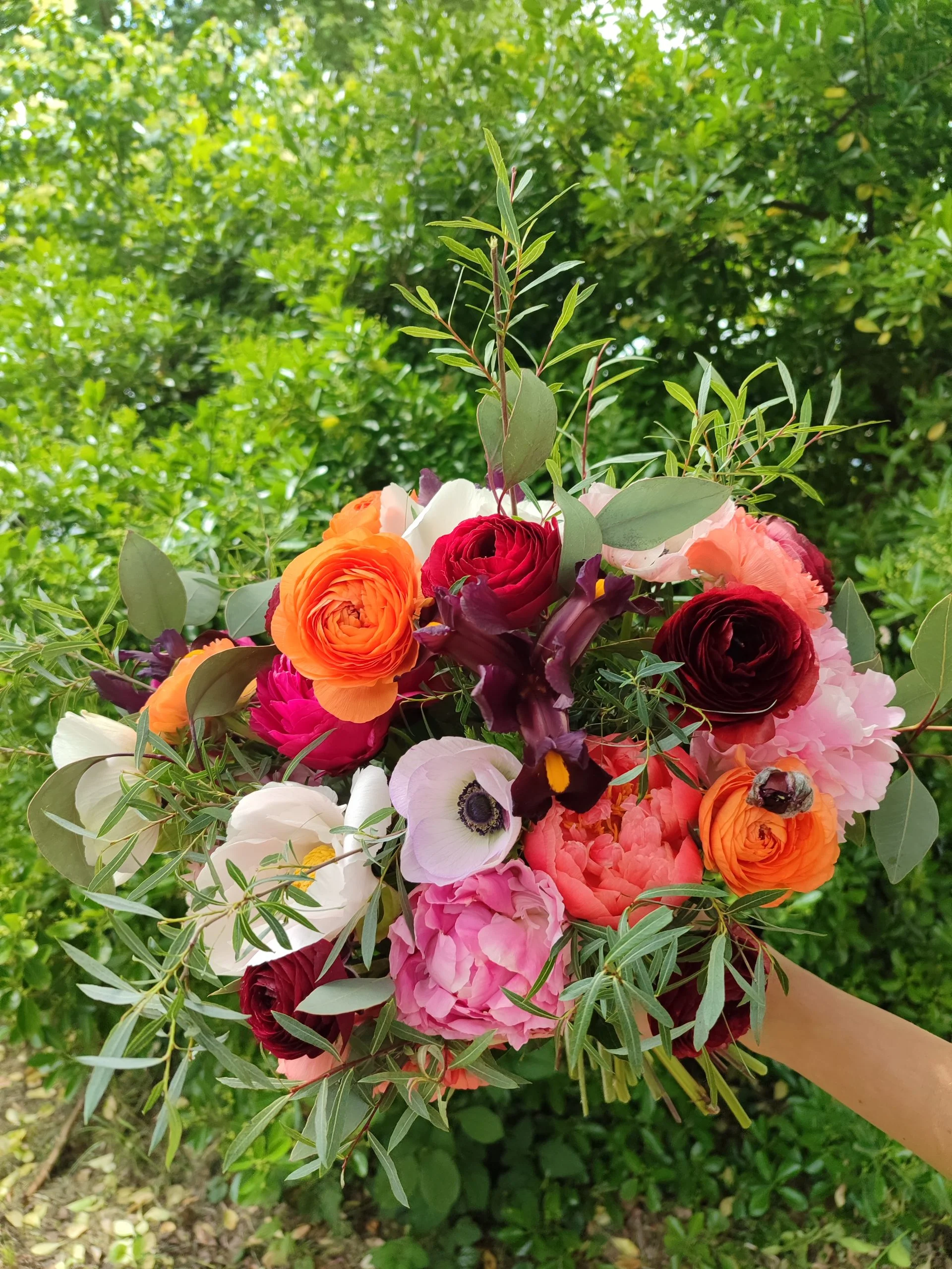 Bouquet de saison, par Cosmos Fleuriste, fleuriste à Prigonrieux