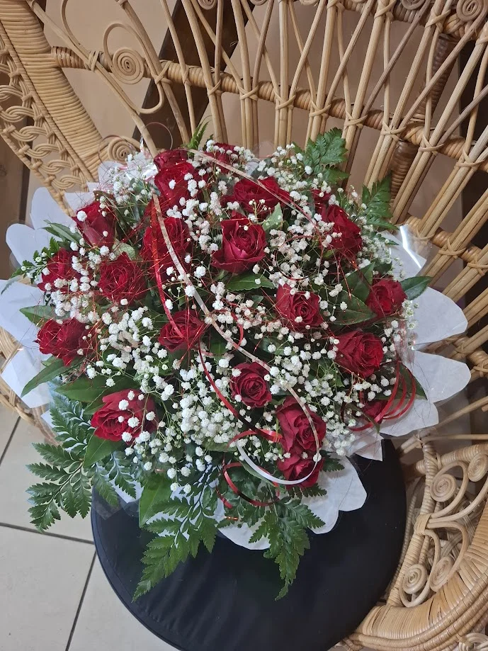 Bouquet de Roses rouges, par Céline Création Florale, fleuriste à Le Tampon