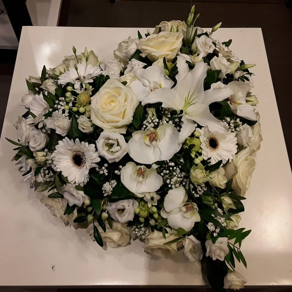 COEUR, par A l'Orchidée & Co, fleuriste à Plérin