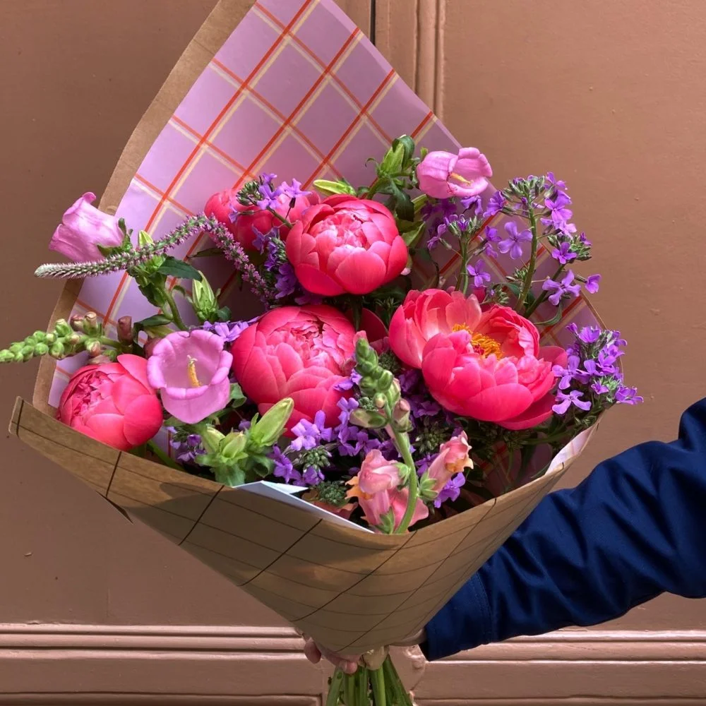 Bouquet de Pivoines, par Maison Tulipe, fleuriste à Rennes