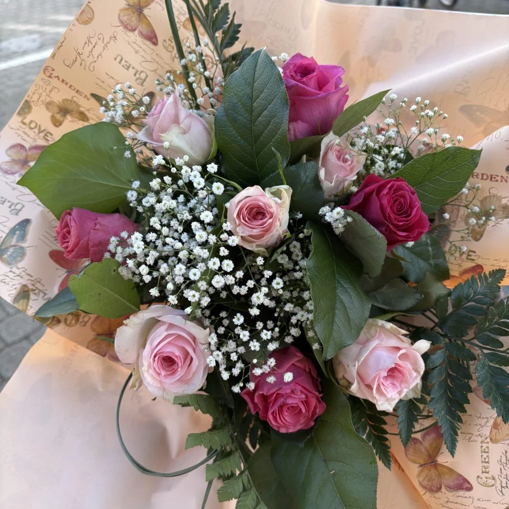 Bouquet Anniversaire, par Coeur de Fleur, fleuriste à Gembloux