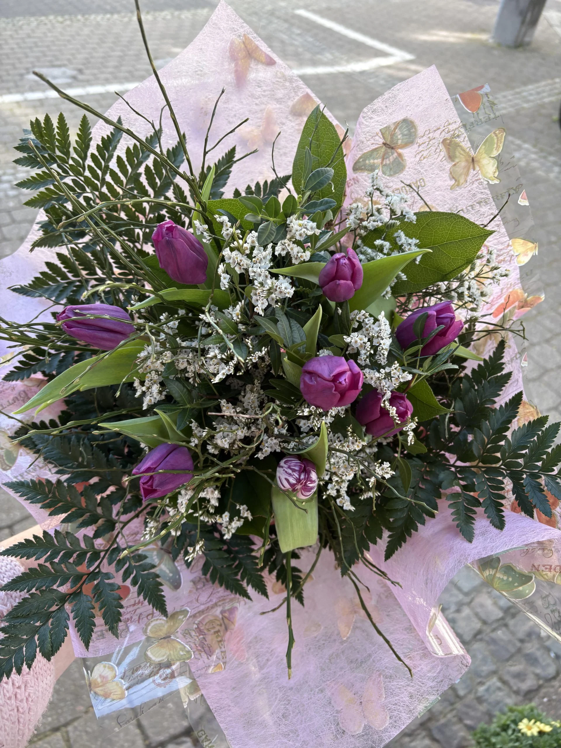 Bouquet de Tulipes, par Coeur de Fleur, fleuriste à Gembloux