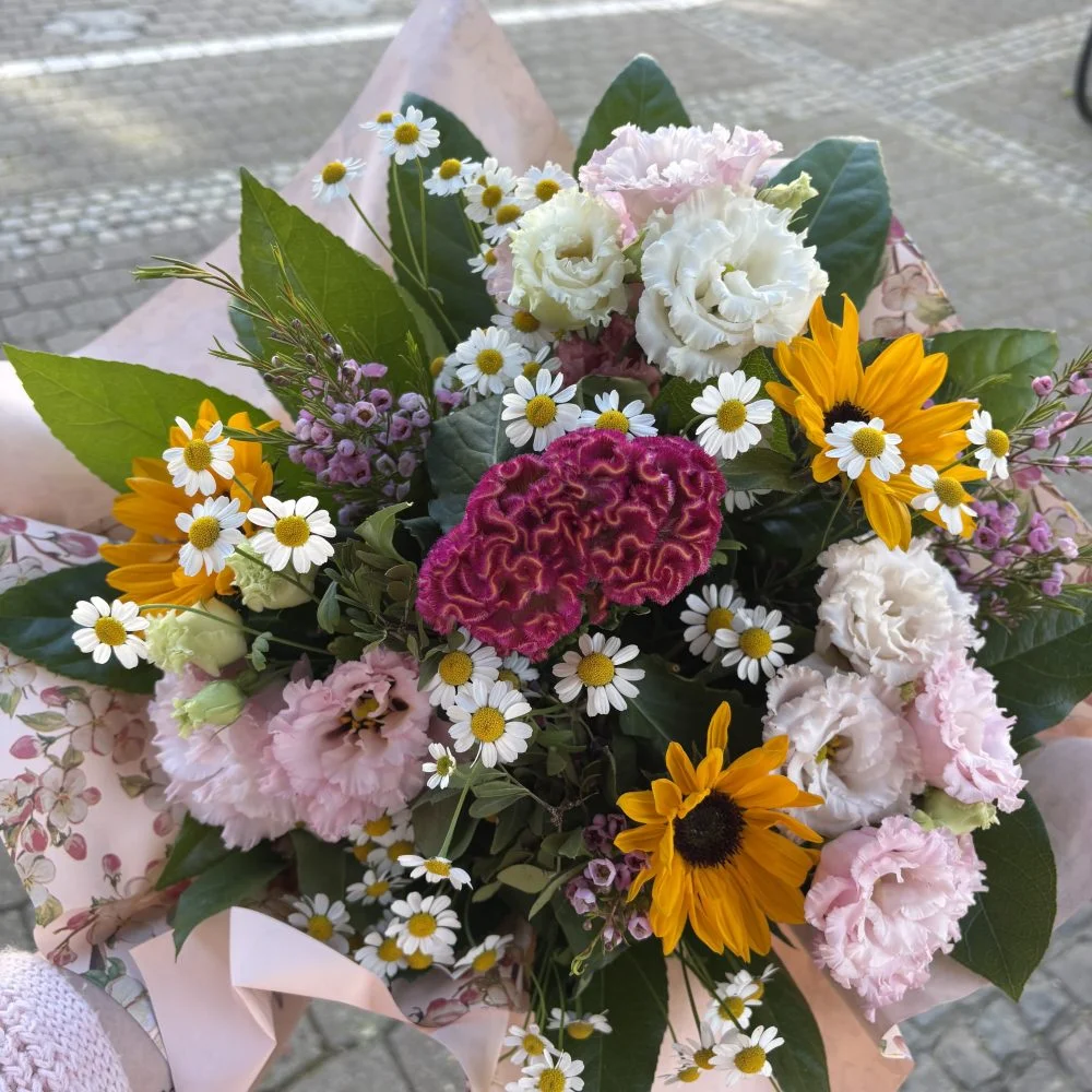 Bouquet Rétablissement, par Coeur de Fleur, fleuriste à Gembloux