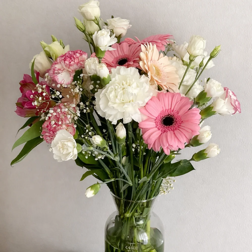 Bouquet Naissance, par Art Alia, fleuriste à Saint-Yrieix-sur-Charente