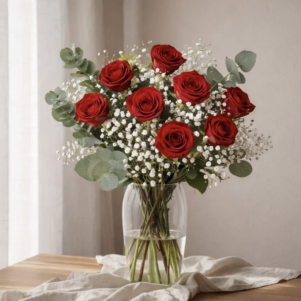 Bouquet de Roses rouges, par Art Alia, fleuriste à Saint-Yrieix-sur-Charente