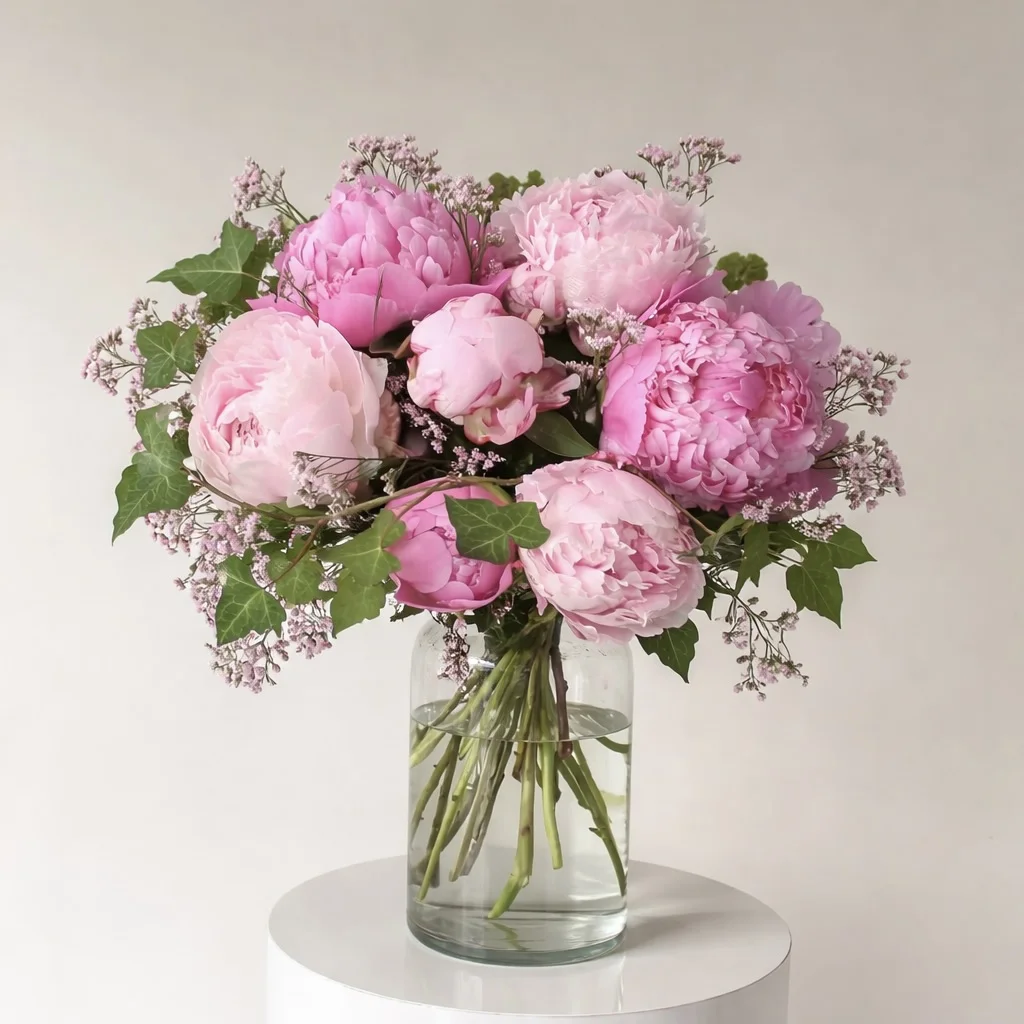 Bouquet de Pivoines, par Art Alia, fleuriste à Saint-Yrieix-sur-Charente