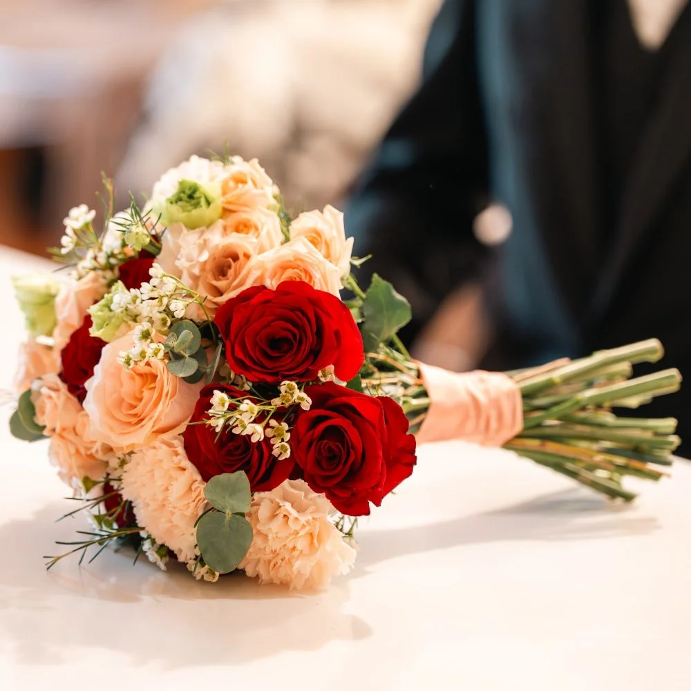 Bouquet Mariage, par Memento Flori, fleuriste à Le Tampon