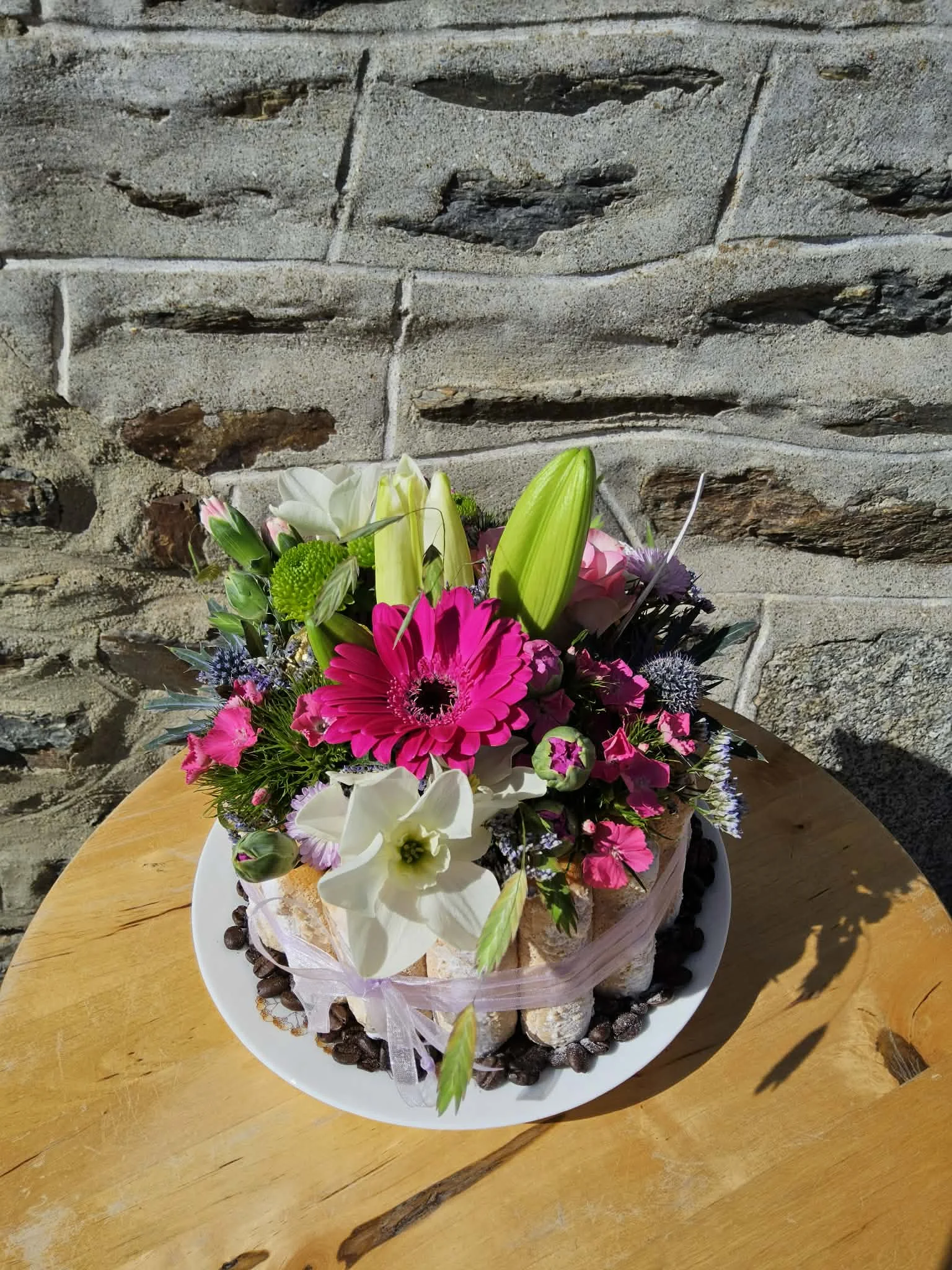 CHARLOTTE AUX FLEURS, par A l'Orchidée & Co, fleuriste à Plérin