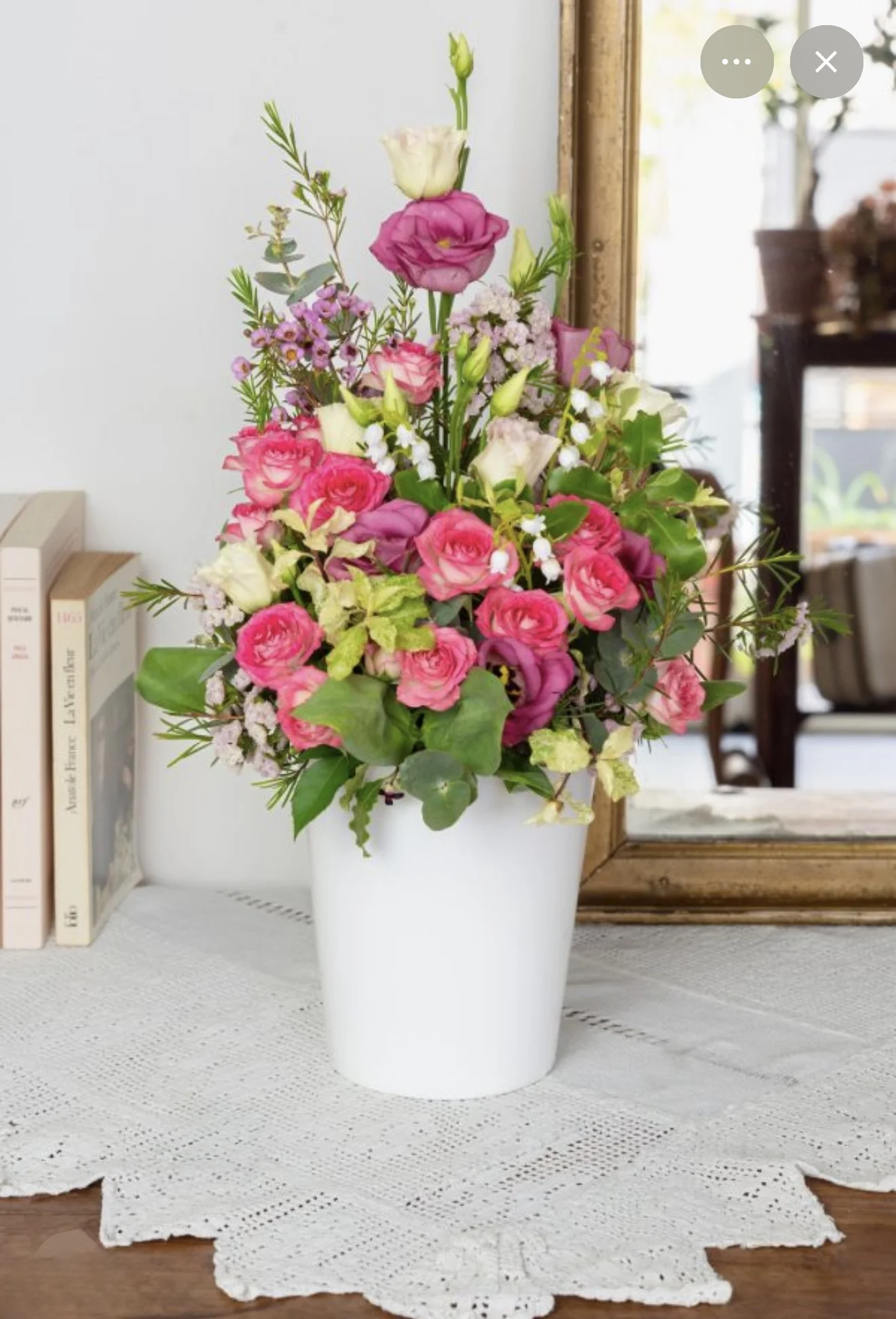 Compo bonheur, par Les fleurs de Célony, fleuriste à Aix-en-Provence