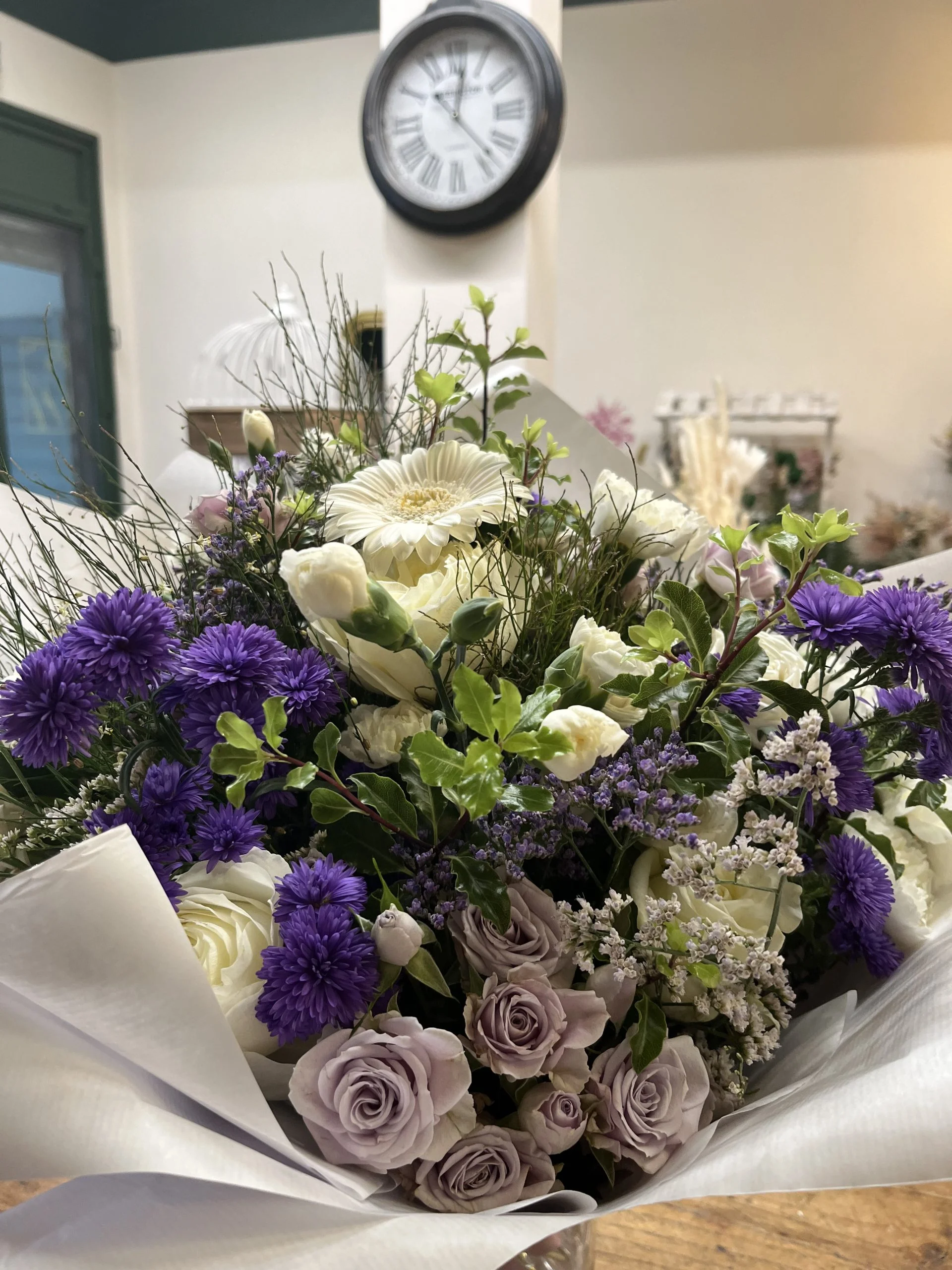 Bouquet de Deuil, par Memento Flori, fleuriste à Le Tampon