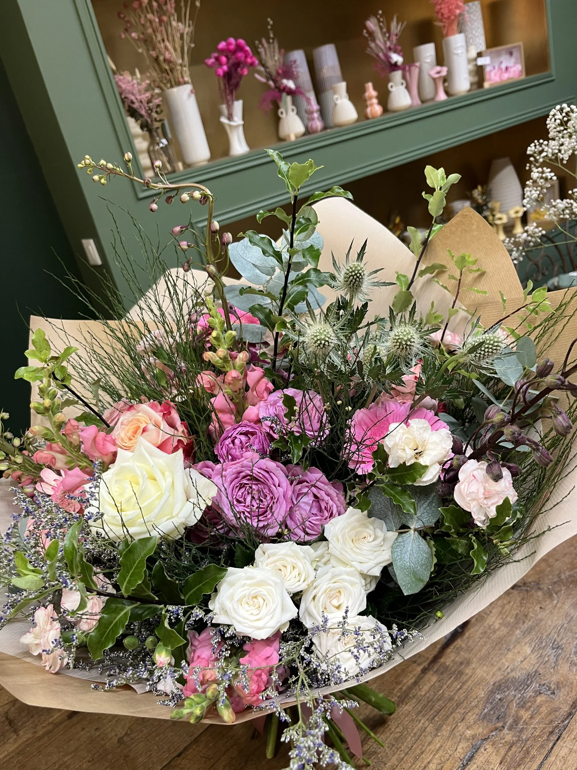 Bouquet de l&rsquo;Artisan, par Memento Flori, fleuriste à Le Tampon