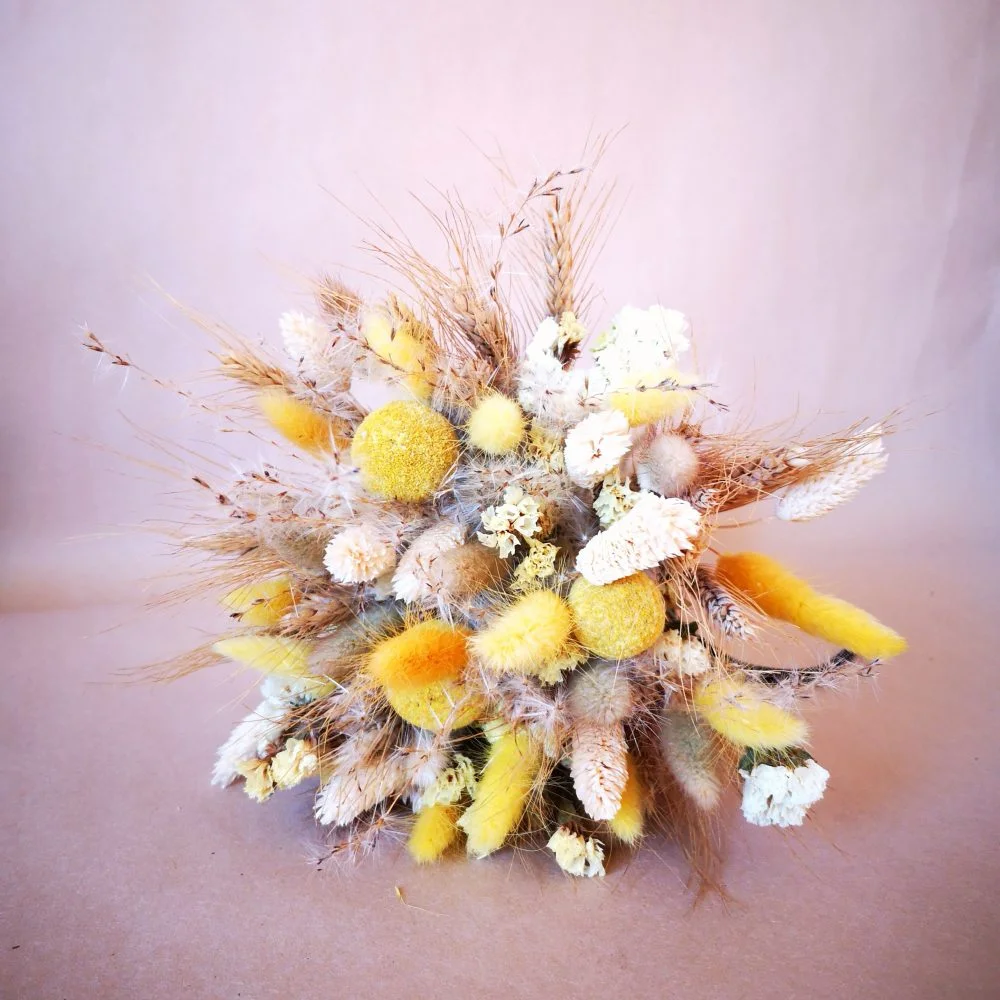 Bouquet de Fleurs Séchées, par Les Rêveries d'Elise - Studio floral, fleuriste à Aix-en-Provence