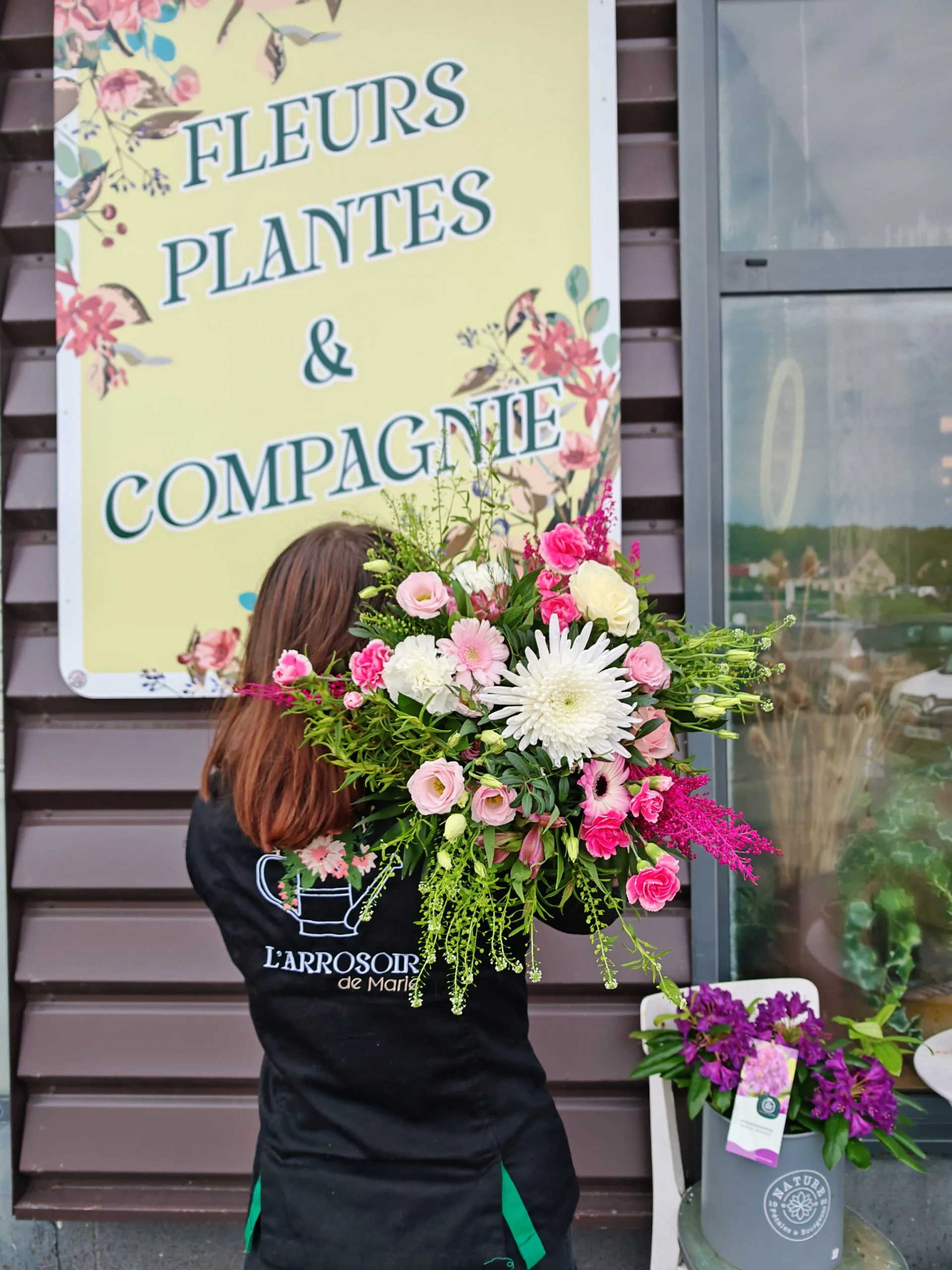 Bouquet Champêtre, par L'arrosoir de Marie, fleuriste à Fontaine-la-Guyon