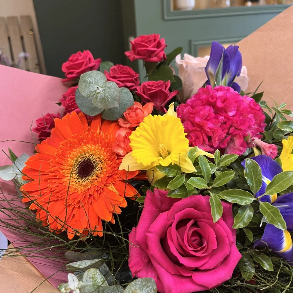Bouquet Printemps, par Memento Flori, fleuriste à Le Tampon