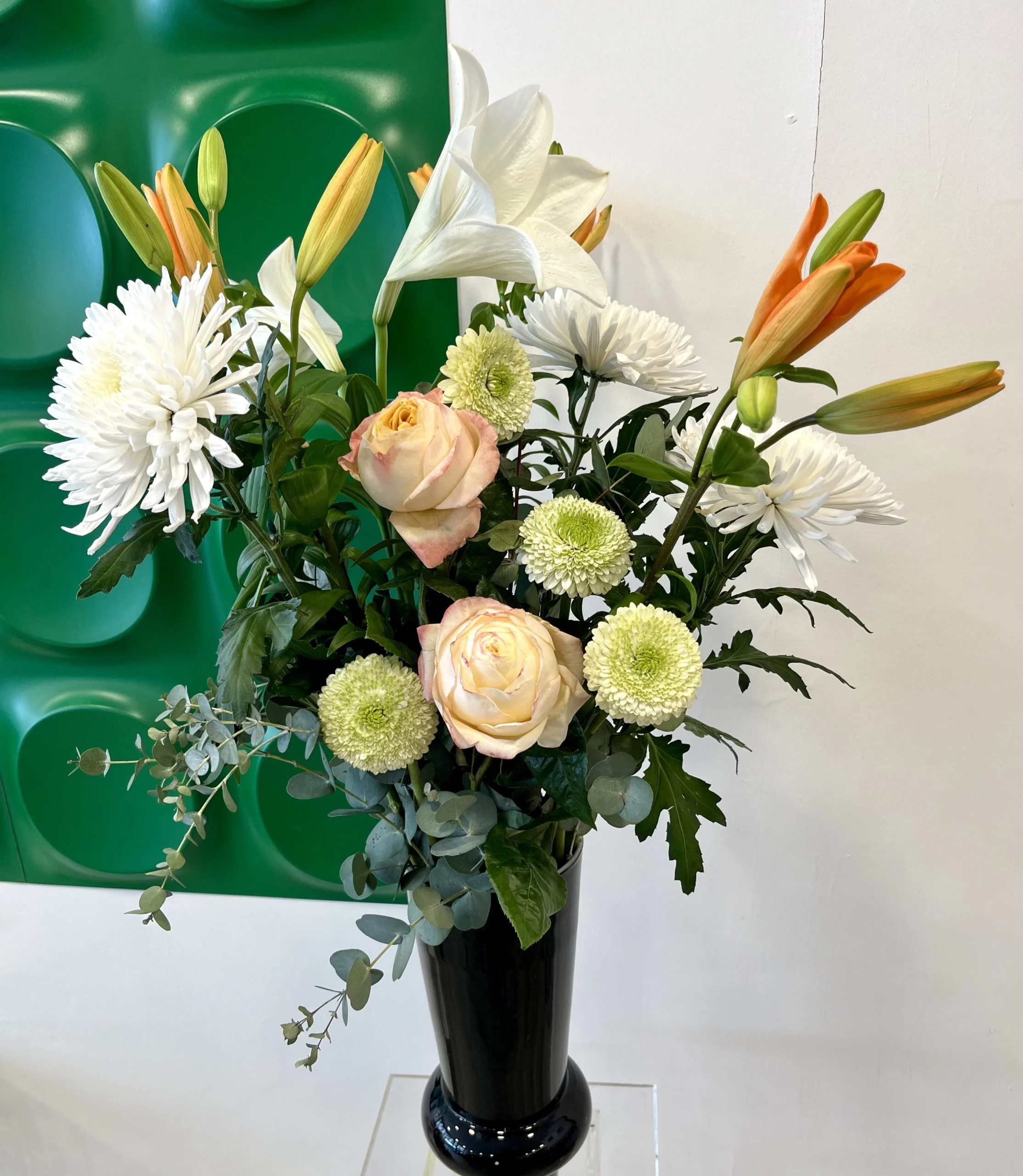 Bouquet de Deuil, par Pop Flower, fleuriste à Saint-Germain-en-Laye