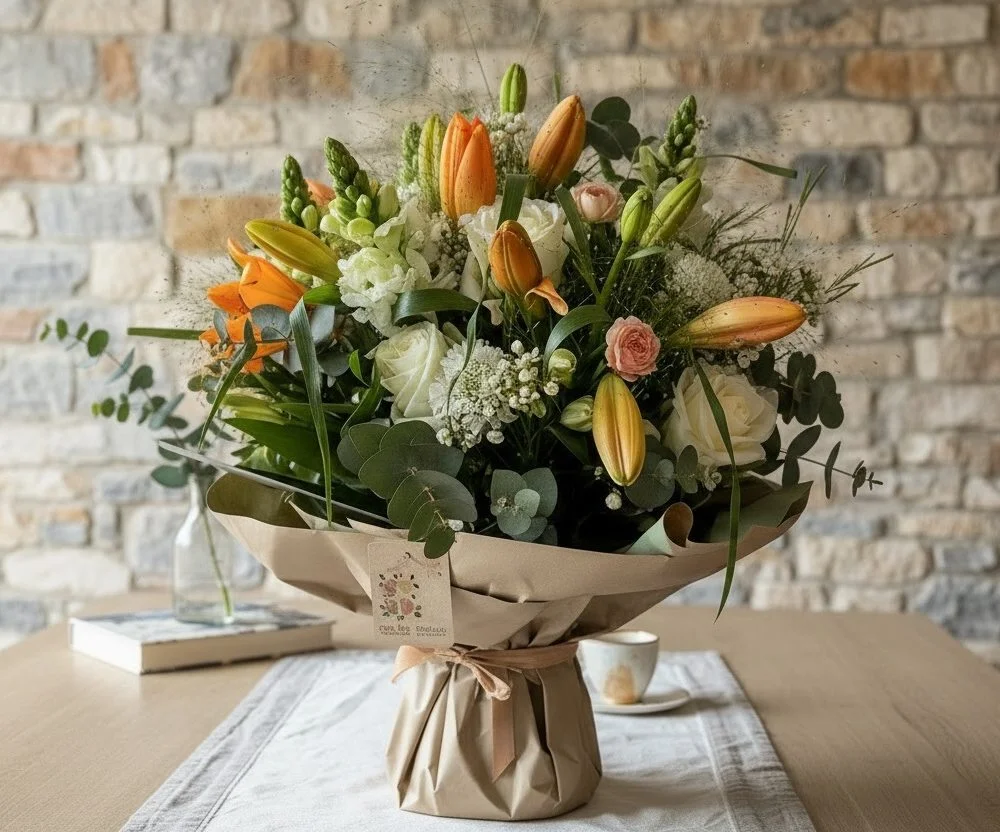 Bouquet de Lys, par Les Cat' Saisons, fleuriste à Charleville-Mézières