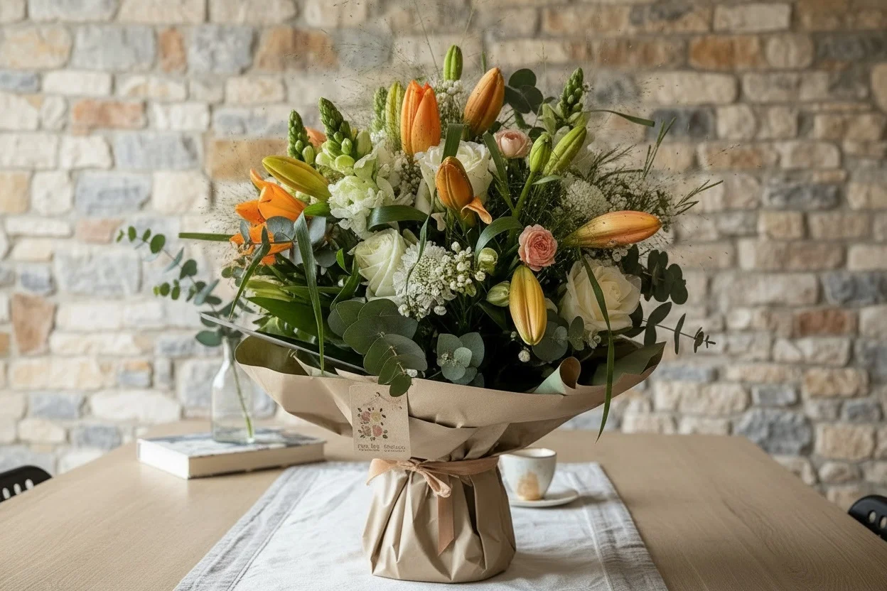 Bouquet de Lys, par Les Cat' Saisons, fleuriste à Charleville-Mézières