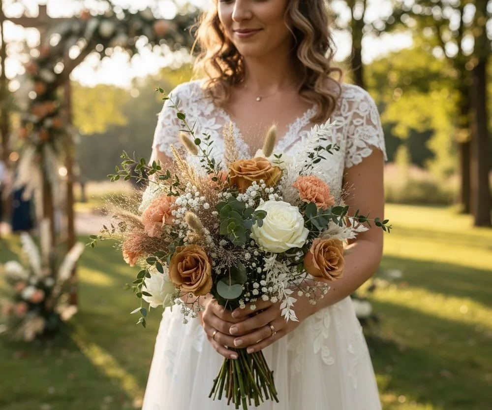 Bouquet Mariage, par Les Cat' Saisons, fleuriste à Charleville-Mézières