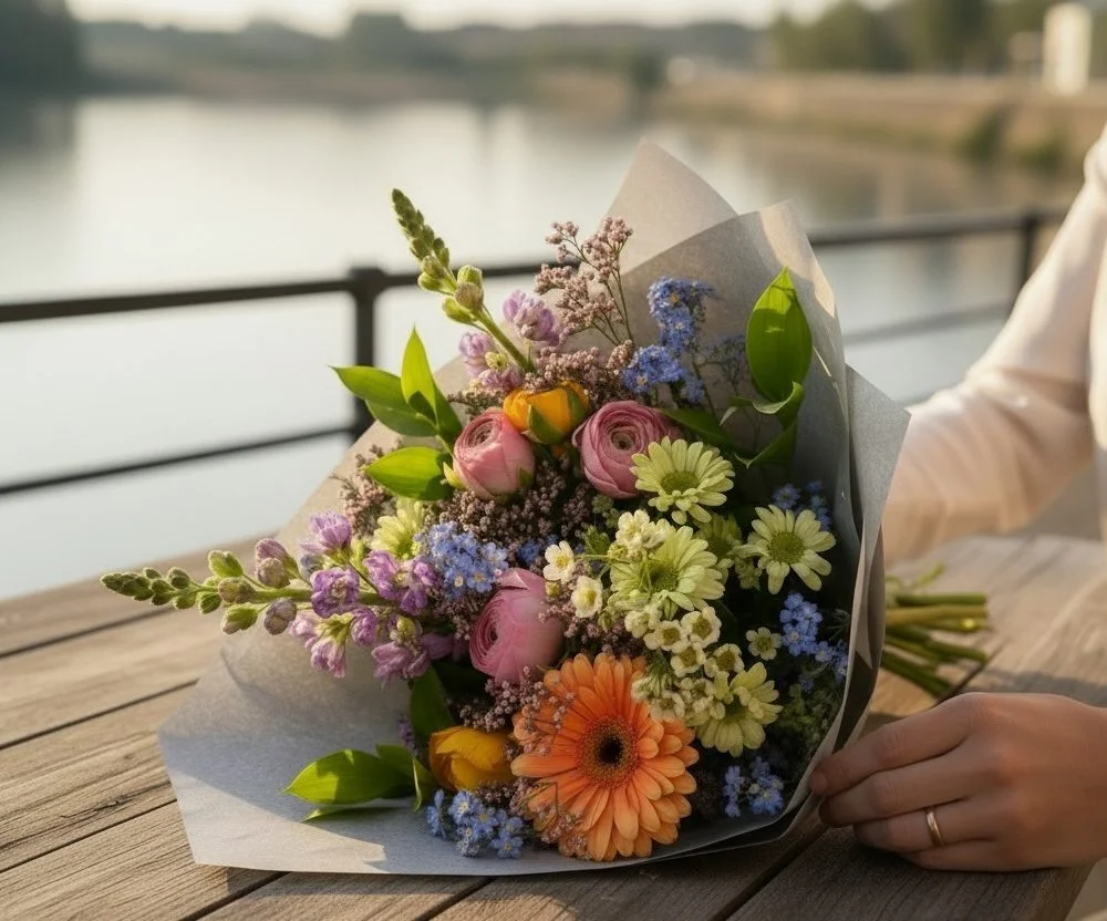 Bouquet Printemps, par Les Cat' Saisons, fleuriste à Charleville-Mézières