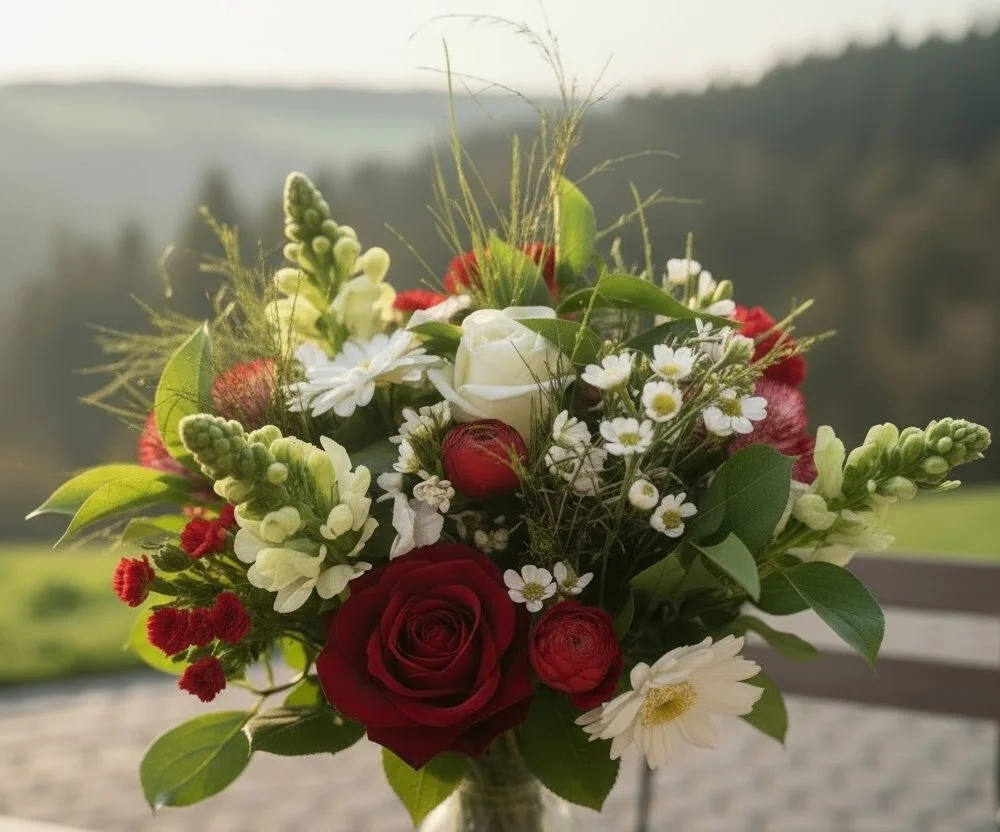 Bouquet Amour, par Les Cat' Saisons, fleuriste à Charleville-Mézières