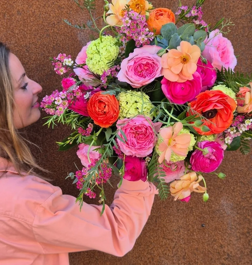 Bouquet coloré, par Le Grenier Fleuriste, fleuriste à Rouillon