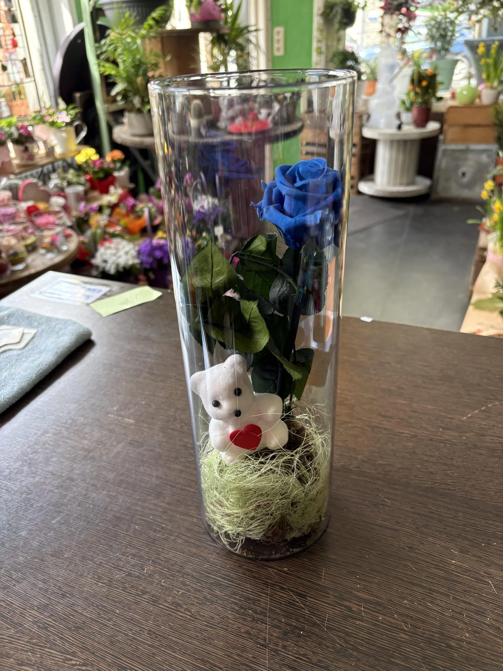 Rose éternelle, par Coeur de Fleur, fleuriste à Gembloux