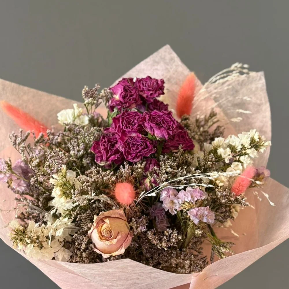 Bouquet de Fleurs Séchées, par Les fleurs de Célony, fleuriste à Aix-en-Provence