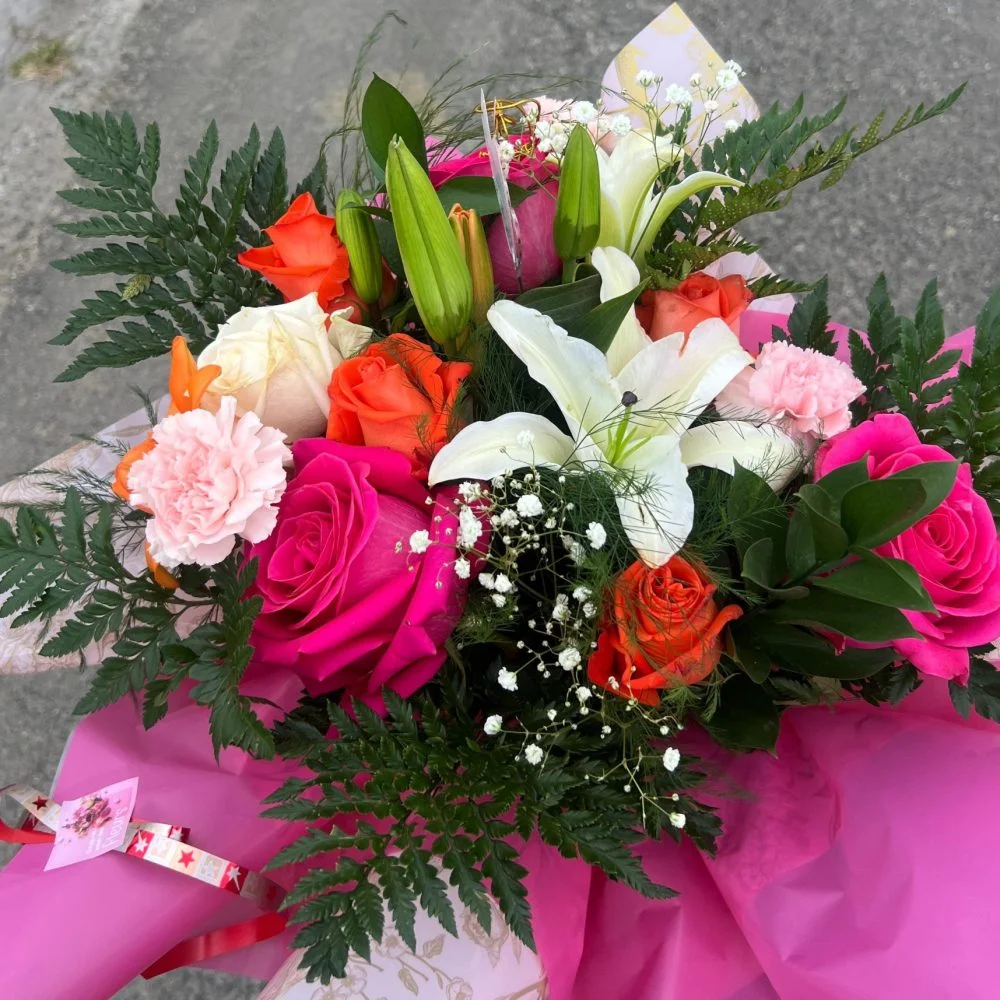 Bouquet Fête des Mères, par Passion Florale by Lili-fleurs, fleuriste à Le Moule