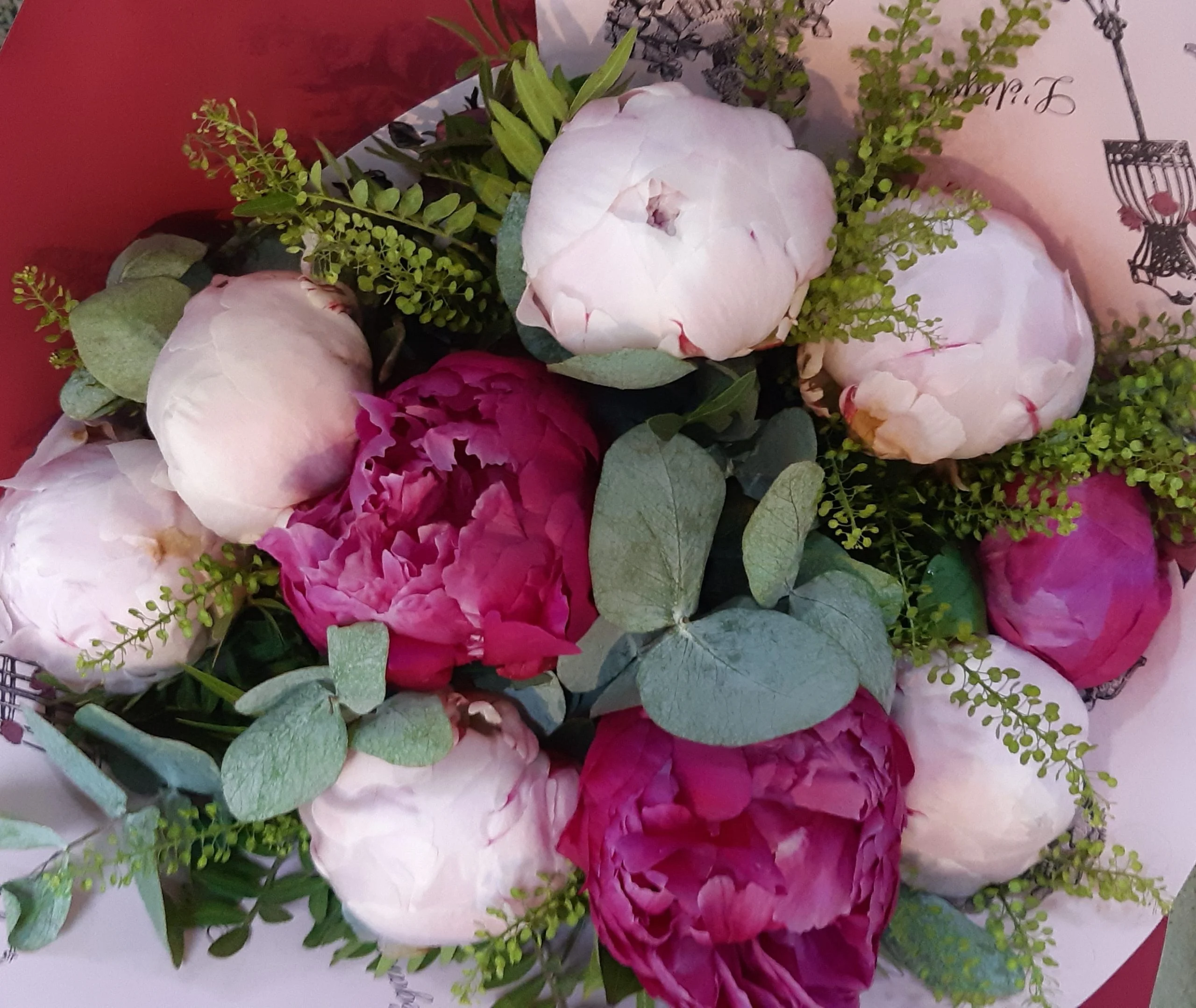 C&rsquo;est la saison: Pivoines, par La Ros'oir, fleuriste à Nancy
