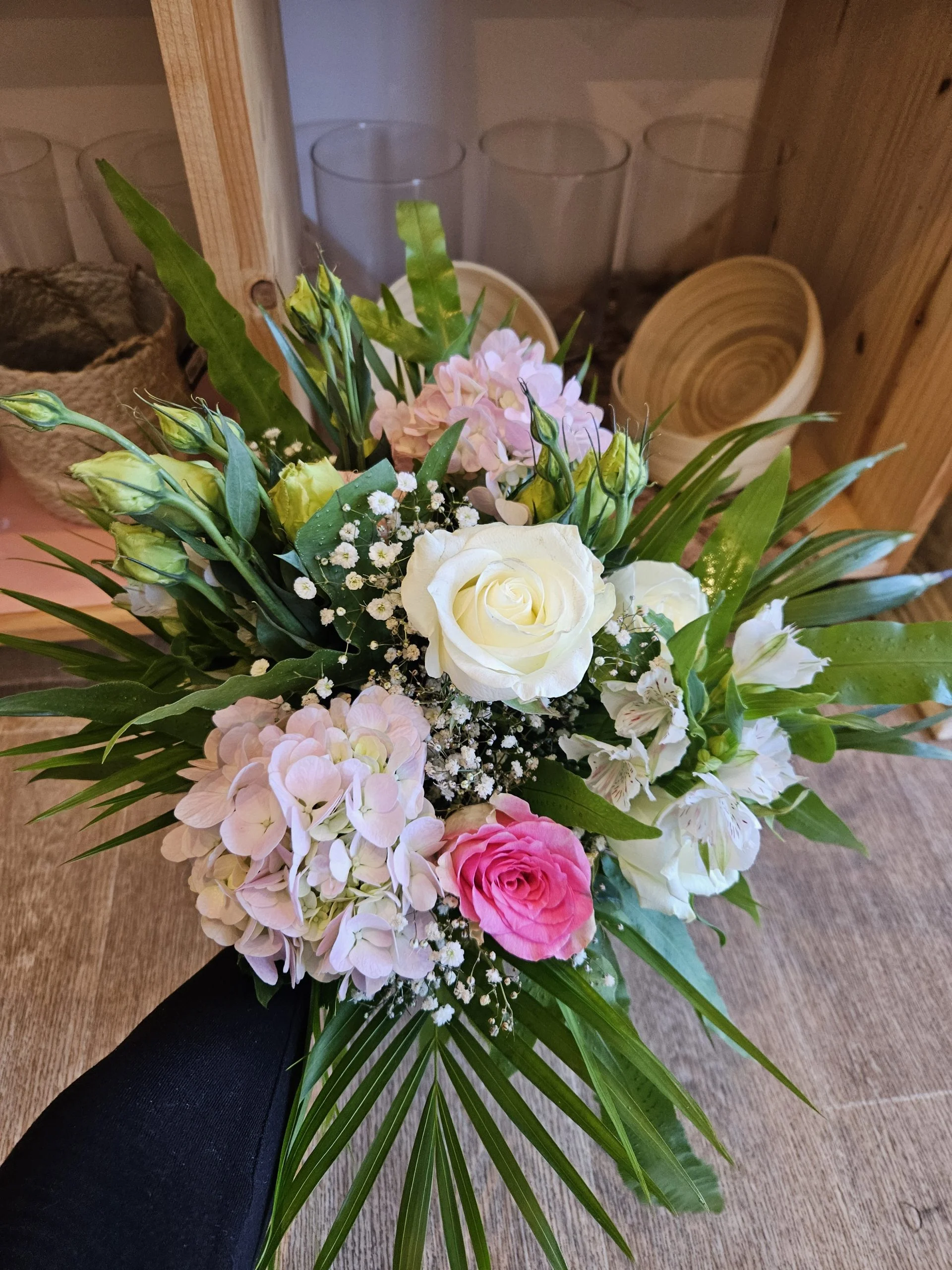 Bouquet d&rsquo;Hortensias, par Sita Fleurs, fleuriste à Le Tampon