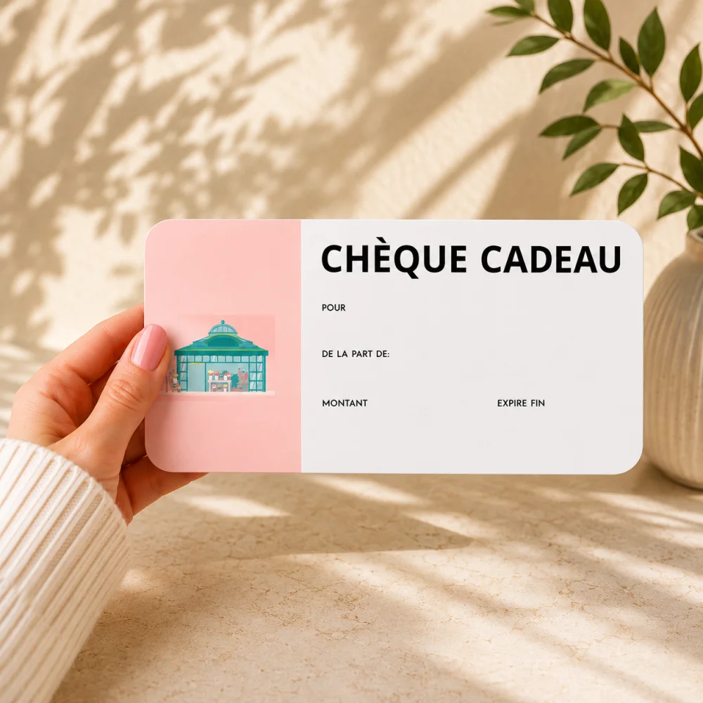 Chèque cadeau Premium, par O'kiosque Lyon, fleuriste à Lyon