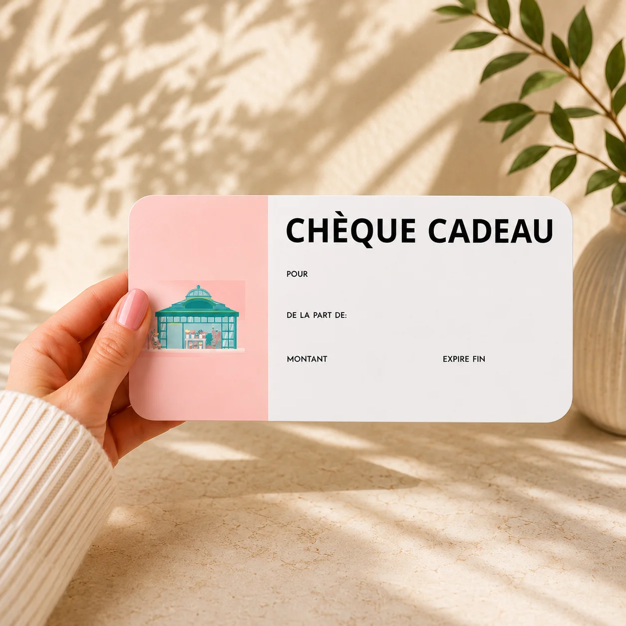 Chèque cadeau Premium, par O'kiosque Lyon, fleuriste à Lyon