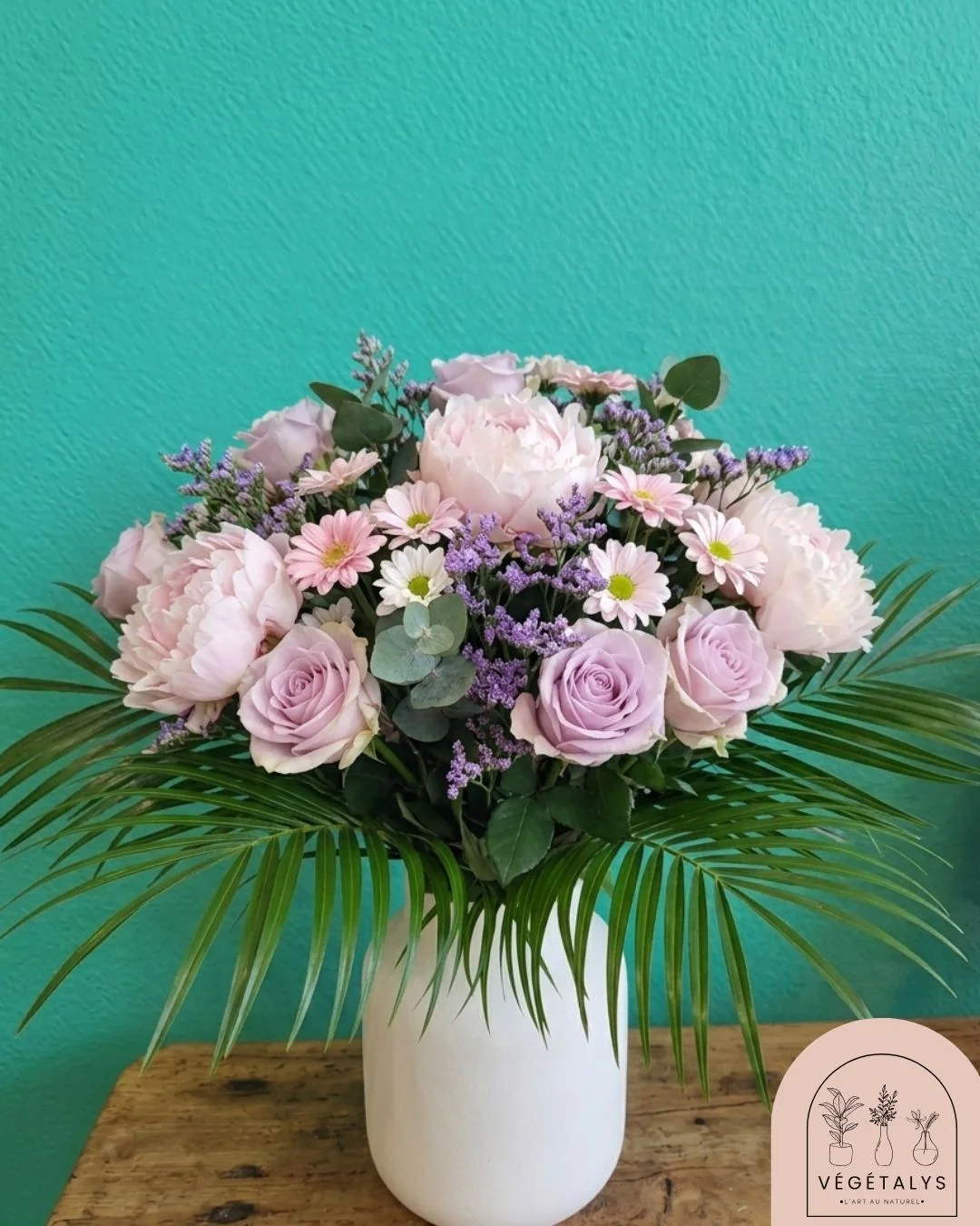 Bouquet Fête des Mères, par Végétalys, fleuriste à Maromme