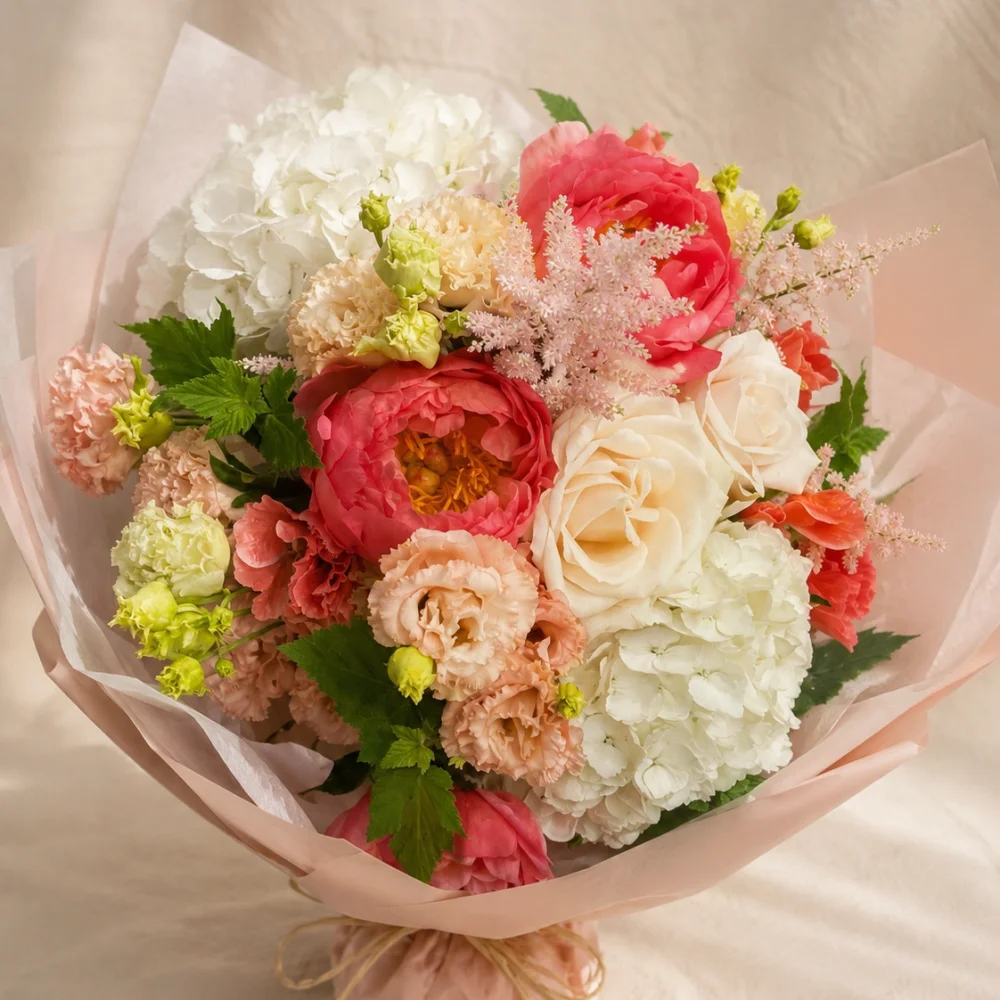 Bouquet Amitié, par Audrey B. Fleuriste, fleuriste à Levallois-Perret