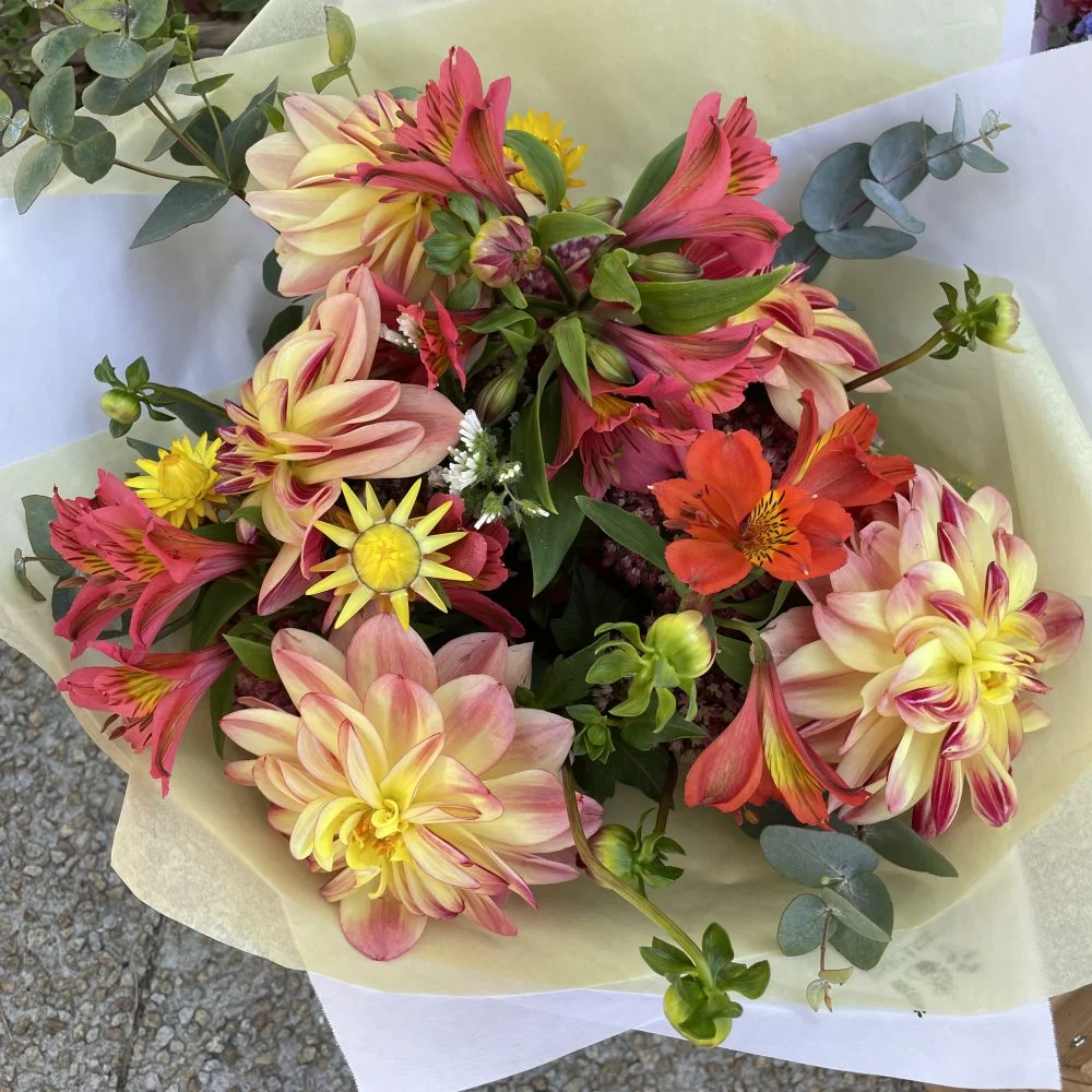Bouquet Remerciements, par Atelier floral'terre & FLEURS', fleuriste à Pléneuf-Val-André