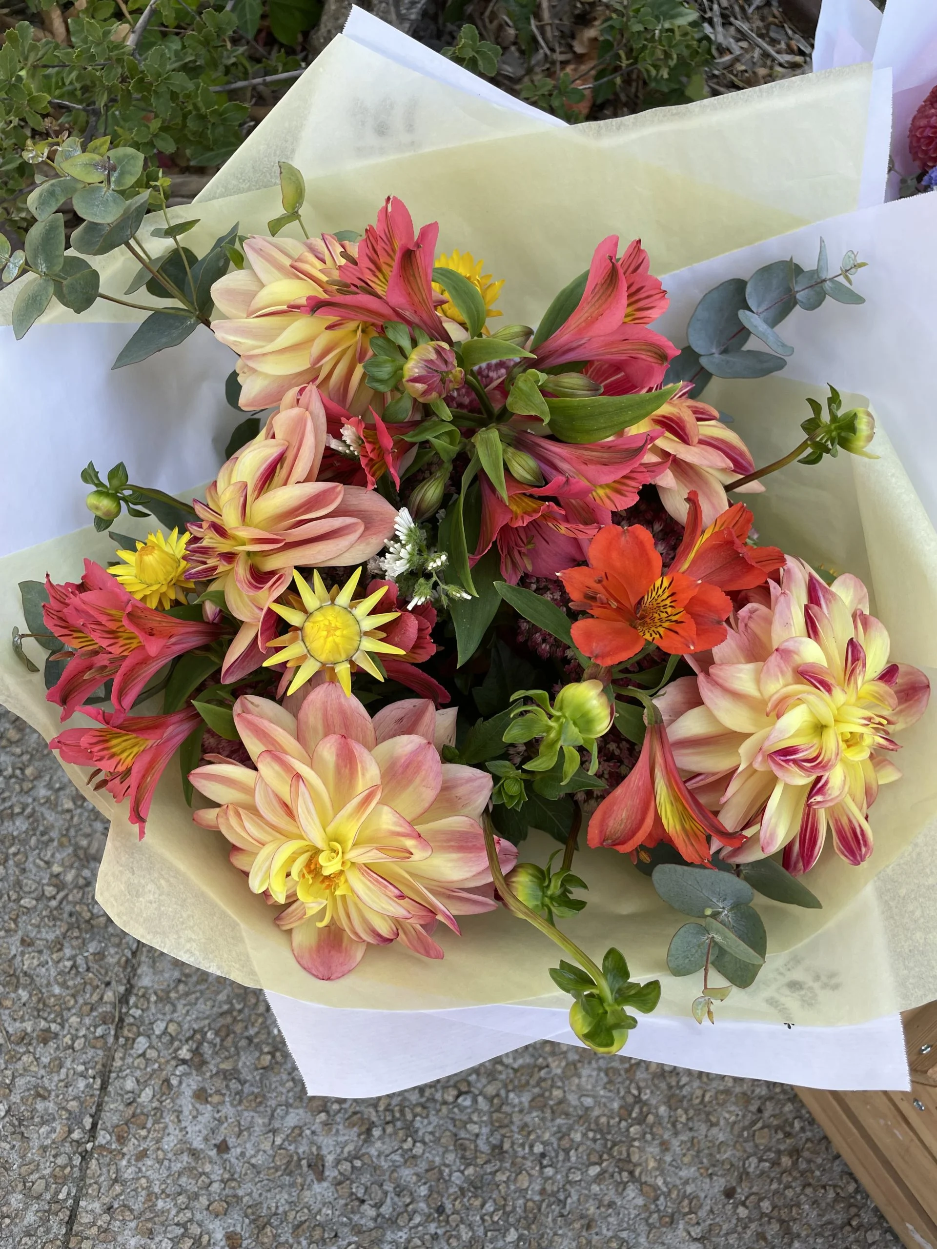 Bouquet Remerciements, par Atelier floral 'terre & FLEURS', fleuriste à Pléneuf-Val-André