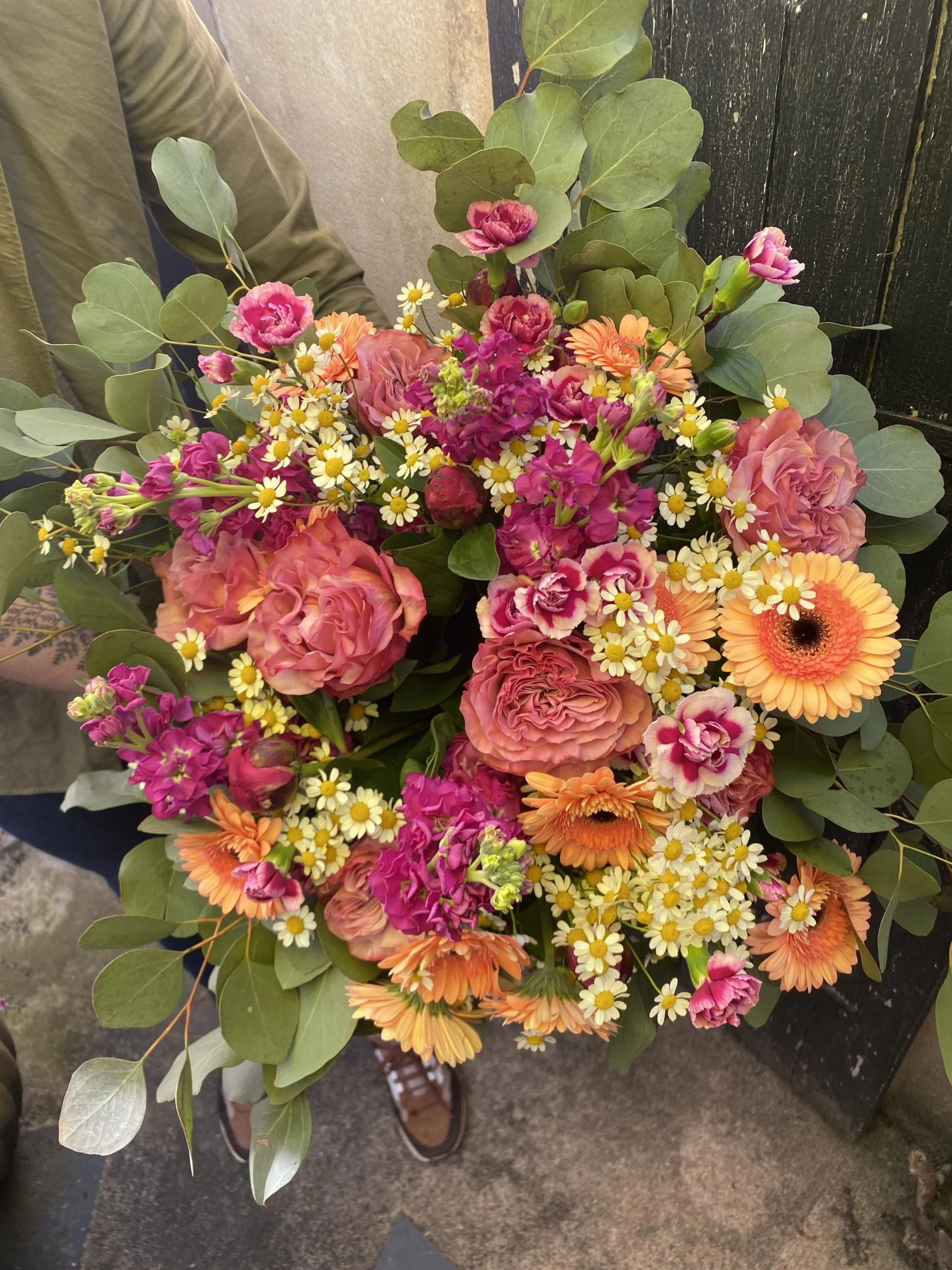 Bouquet Fete des Meres PEP&rsquo;S, par L’Atelier Vegetal, fleuriste à Cérans-Foulletourte