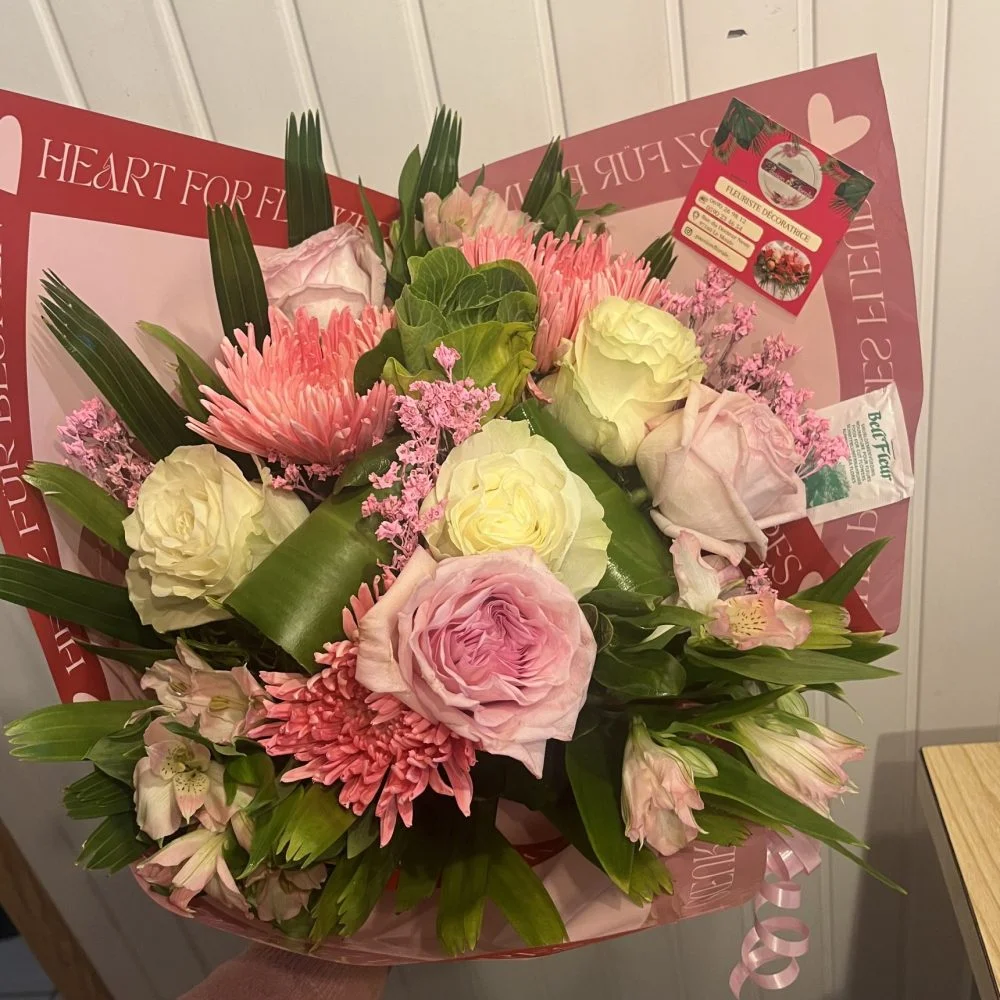 Bouquet Anniversaire, par Passion Florale by Lili-fleurs, fleuriste à Le Moule