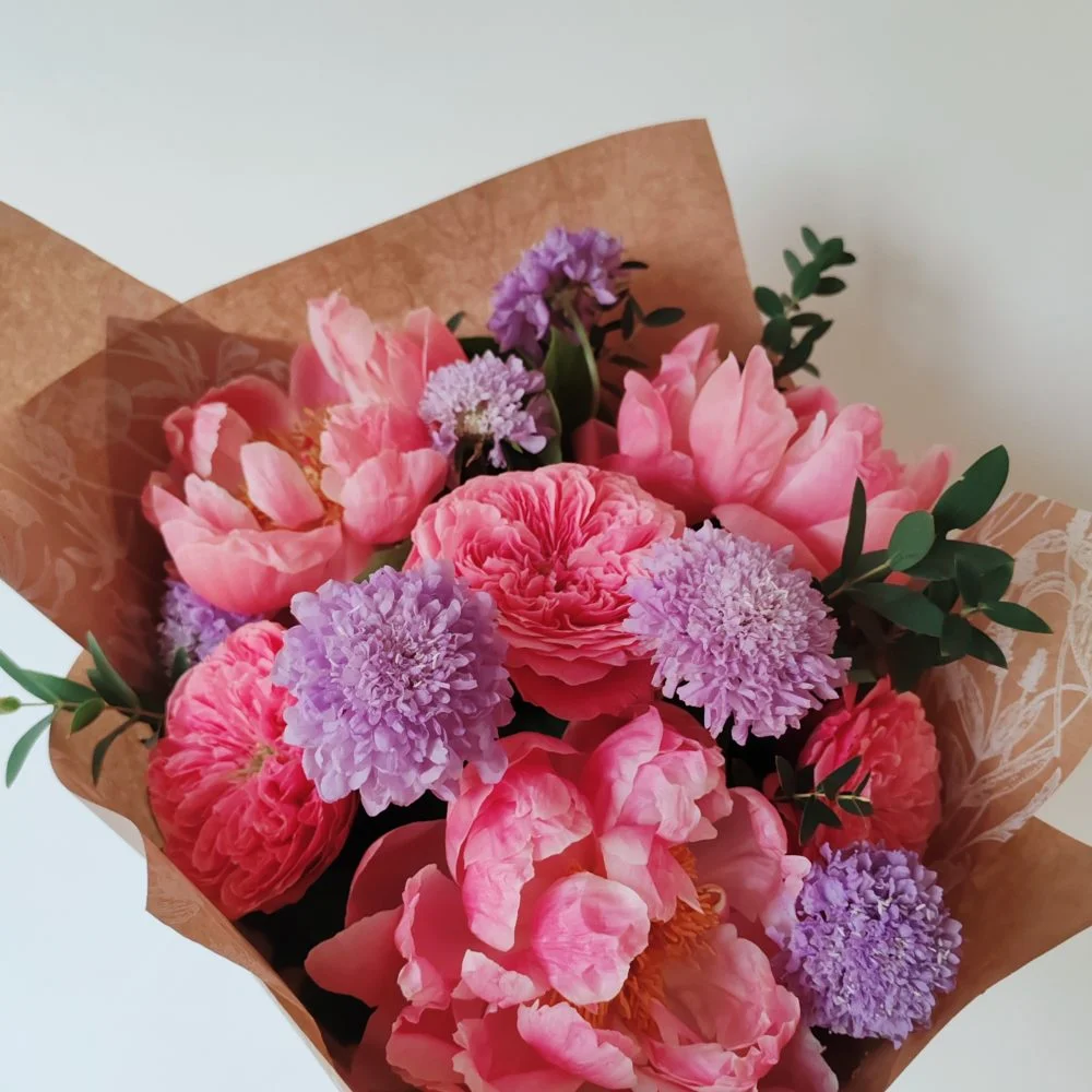 Bouquet Fête des Mères, par Les Rêveries d'Elise - Studio floral, fleuriste à Aix-en-Provence