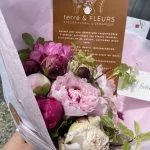 Bouquet de Pivoines, par Atelier floral 'terre & FLEURS', fleuriste à Pléneuf-Val-André