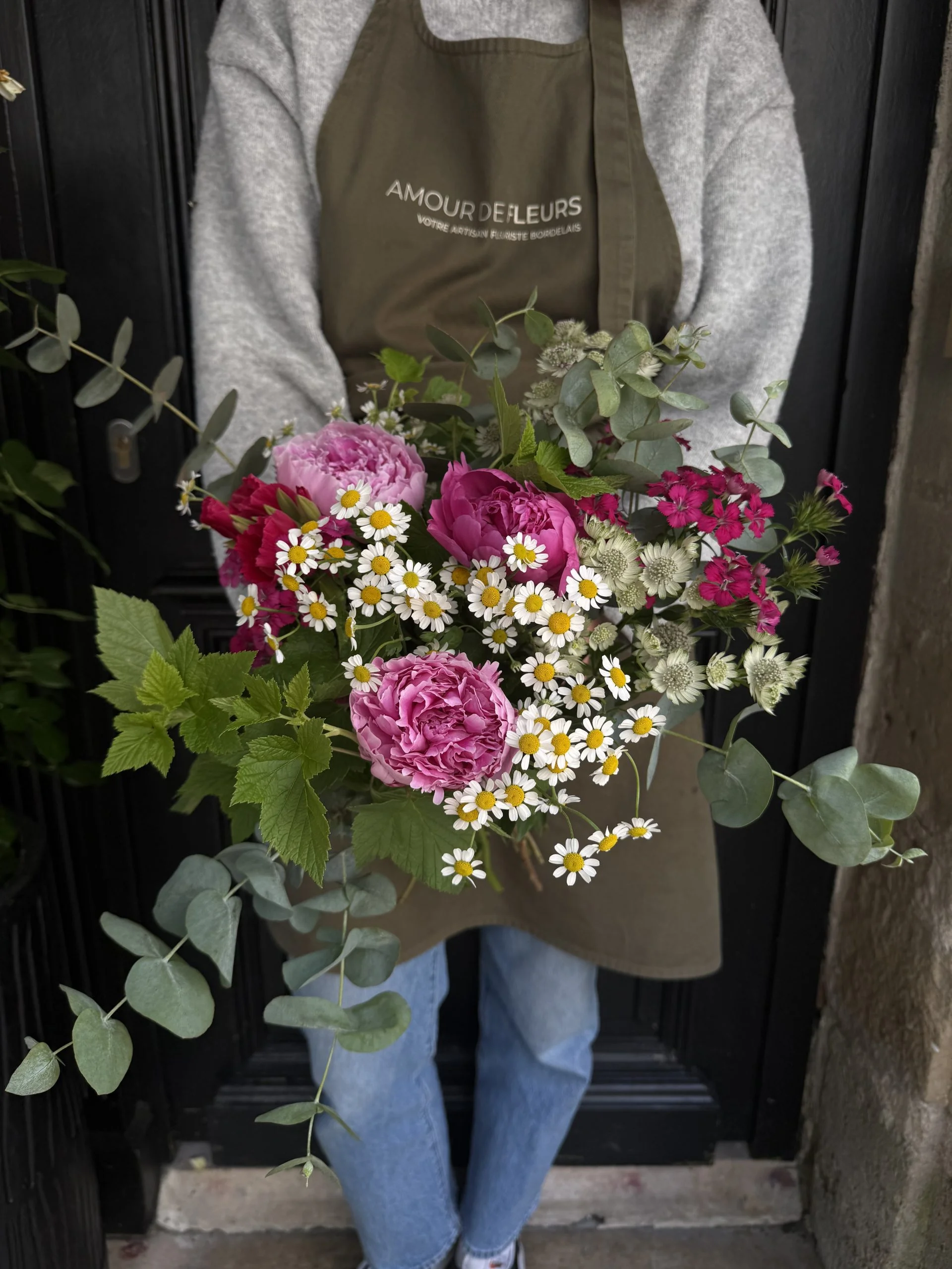 Bouquet  » Fête des mères « , par Amour de fleurs Bordeaux, fleuriste à Bordeaux